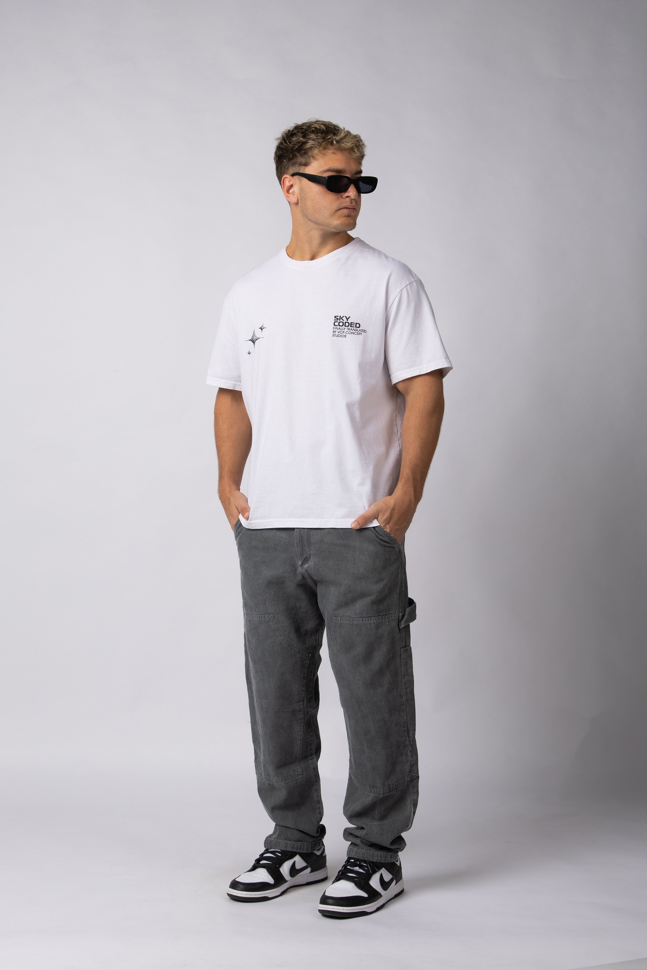 Remera RGL Decoded Blanca