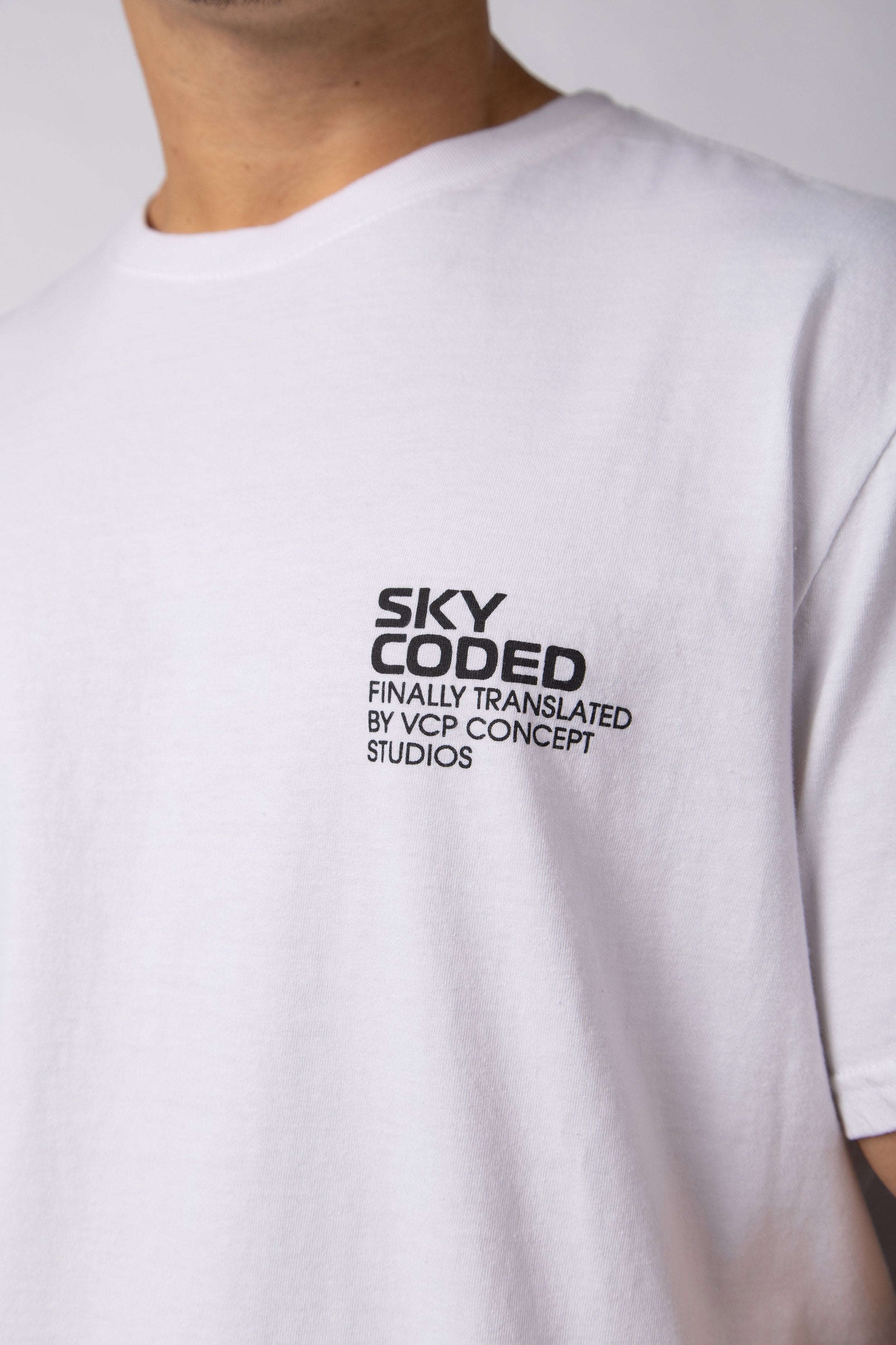 Remera RGL Decoded Blanca