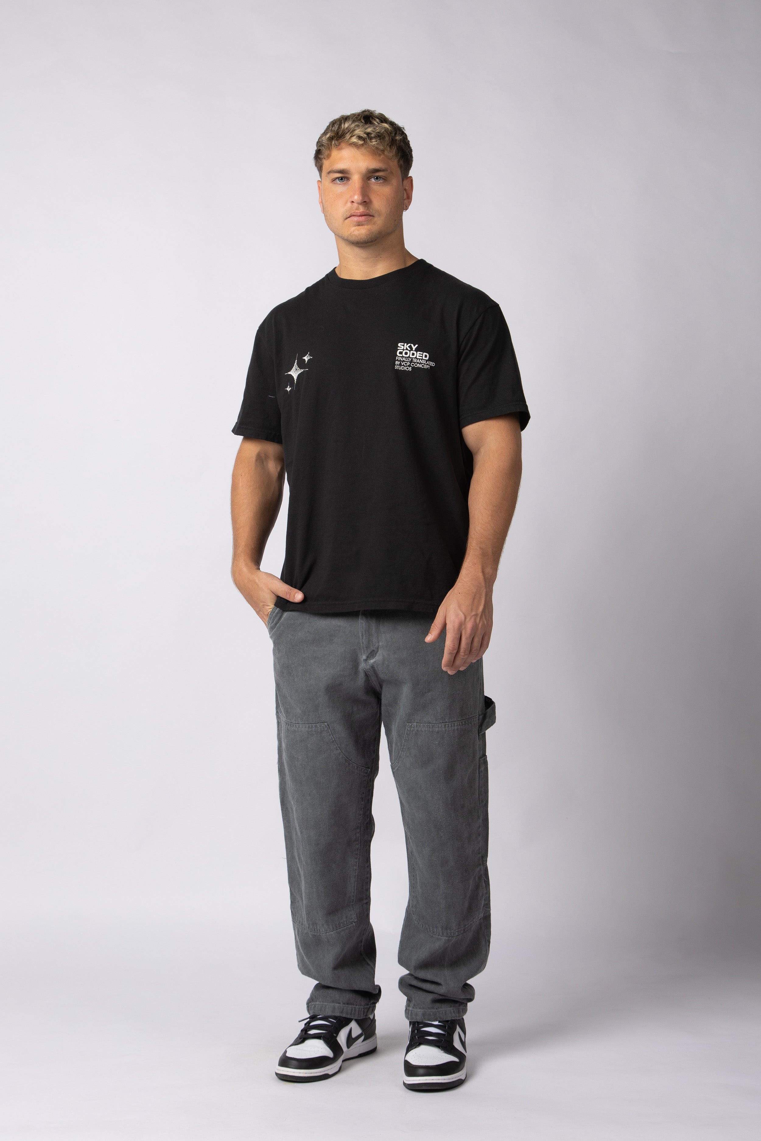 Remera RGL Decoded Negra