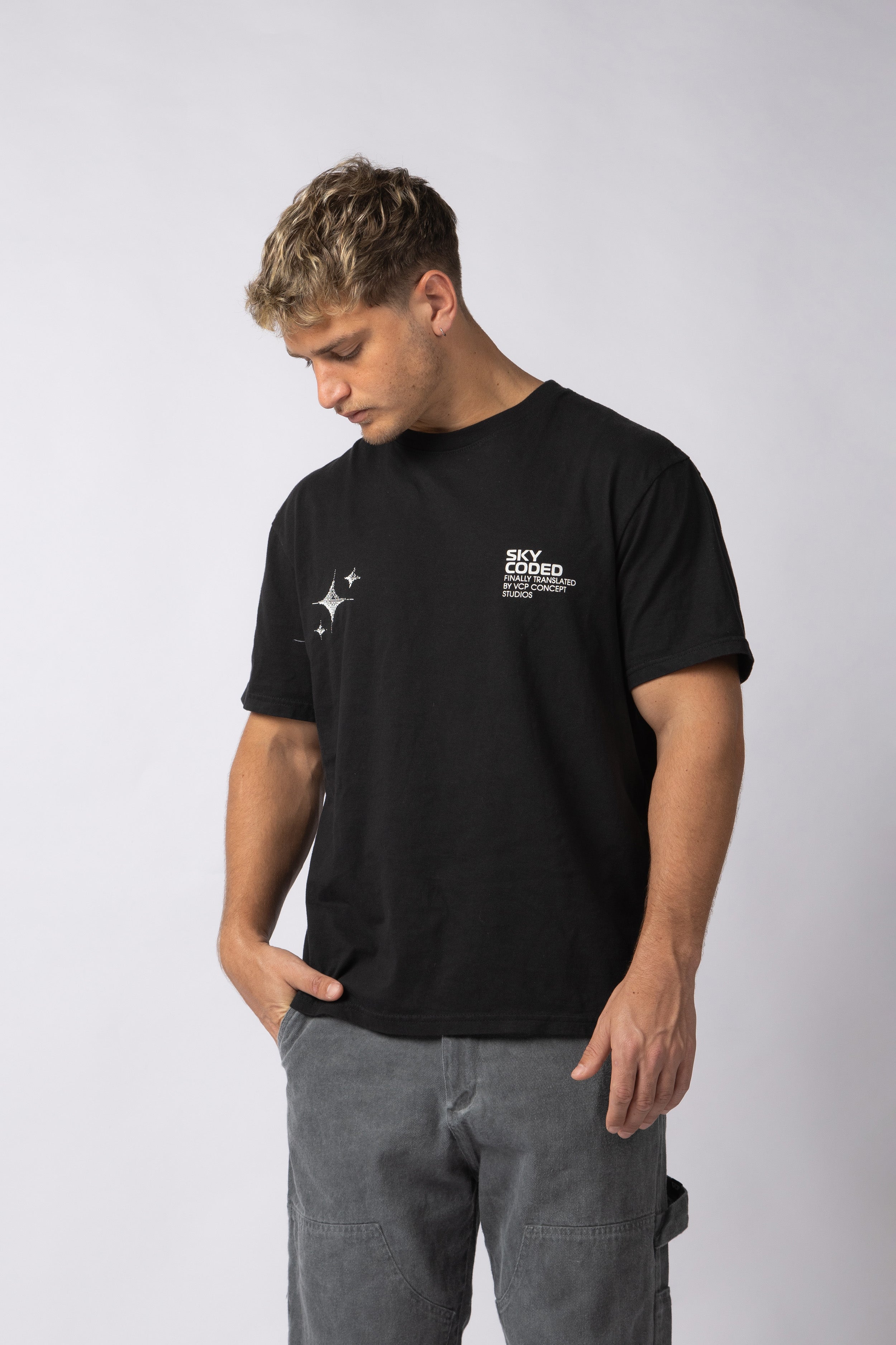 Remera RGL Decoded Negra