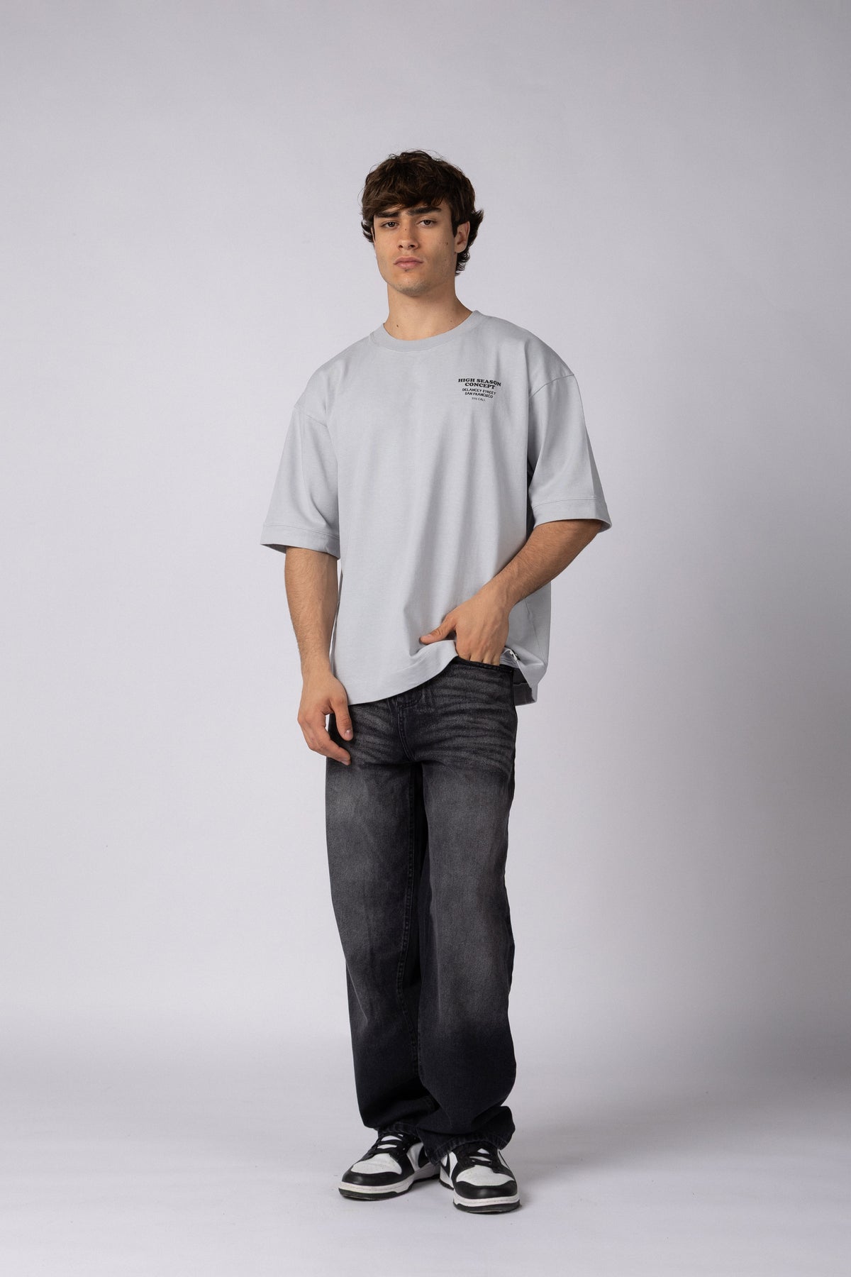 Remera HR Delancey Gris