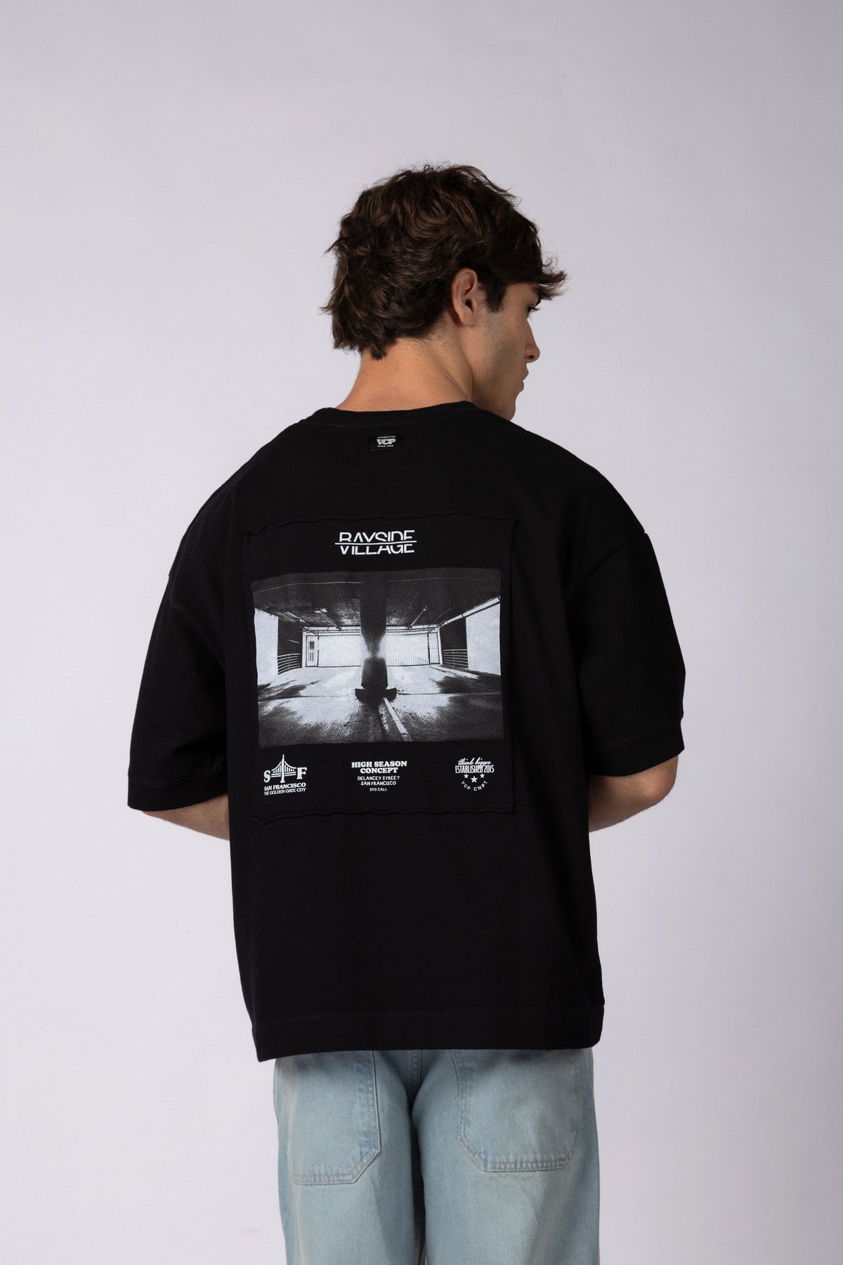 Remera HR Delancey Negra