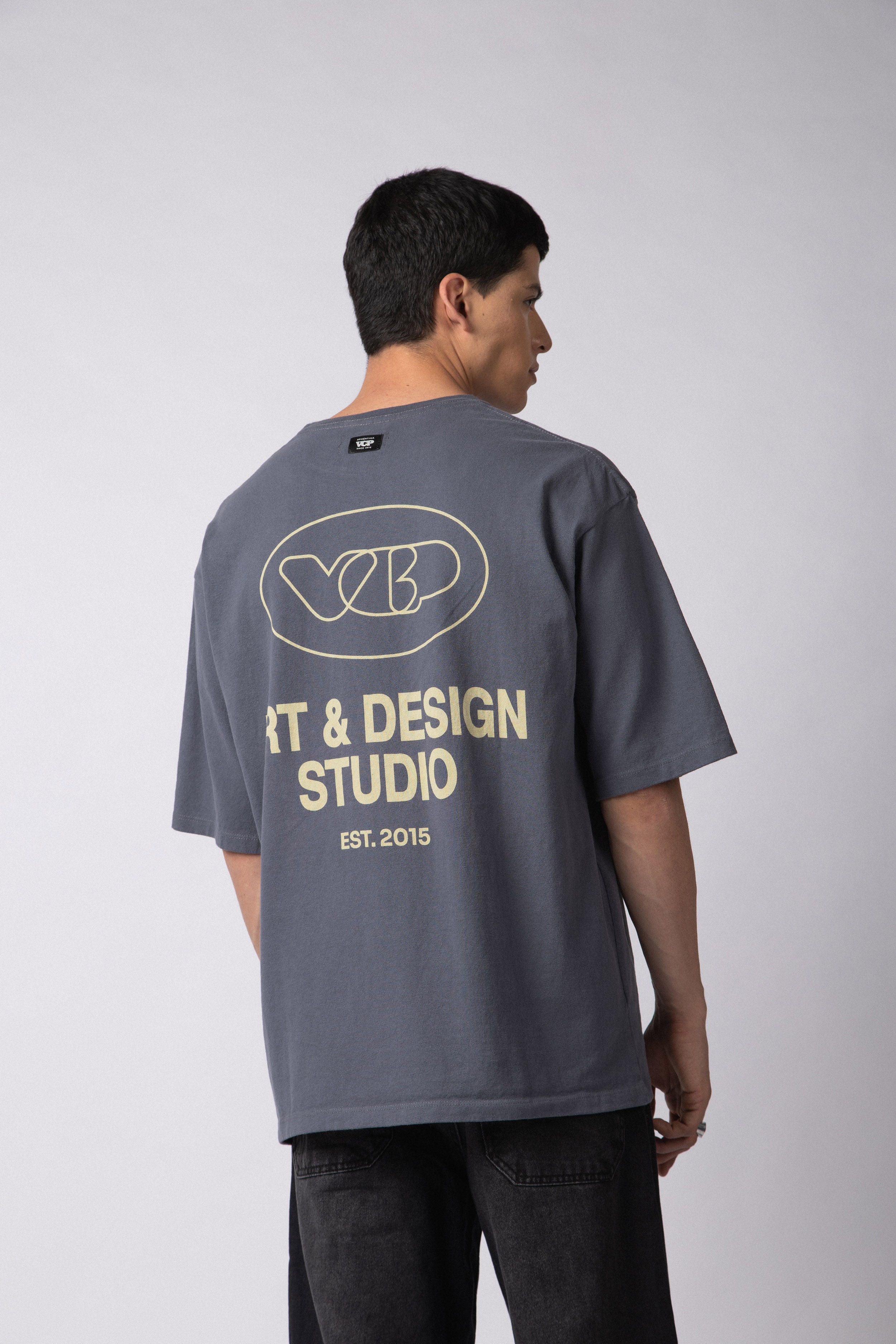 Remera Over Rhy Design Navy