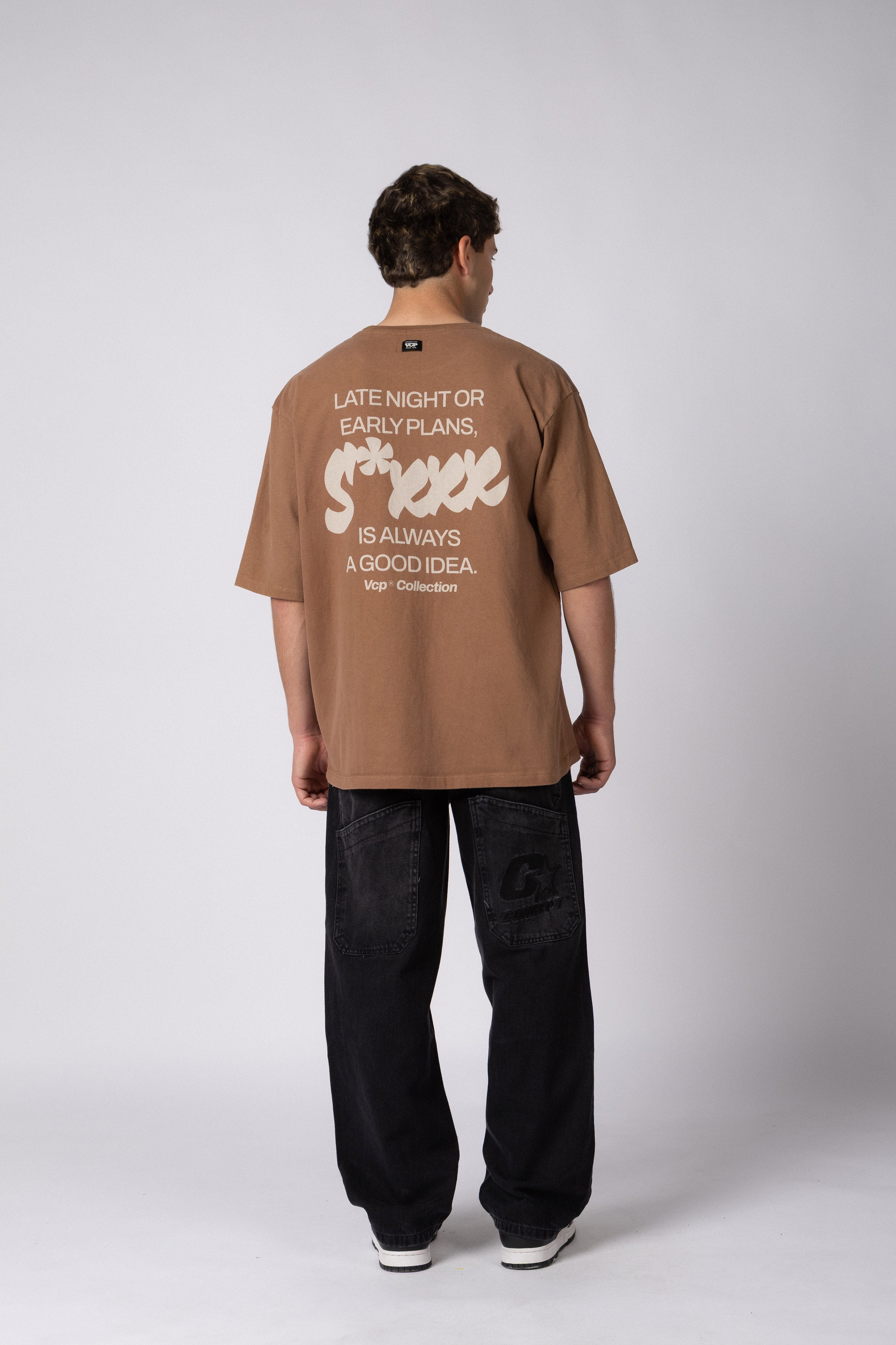 Remera Over Rhy Desire Moka