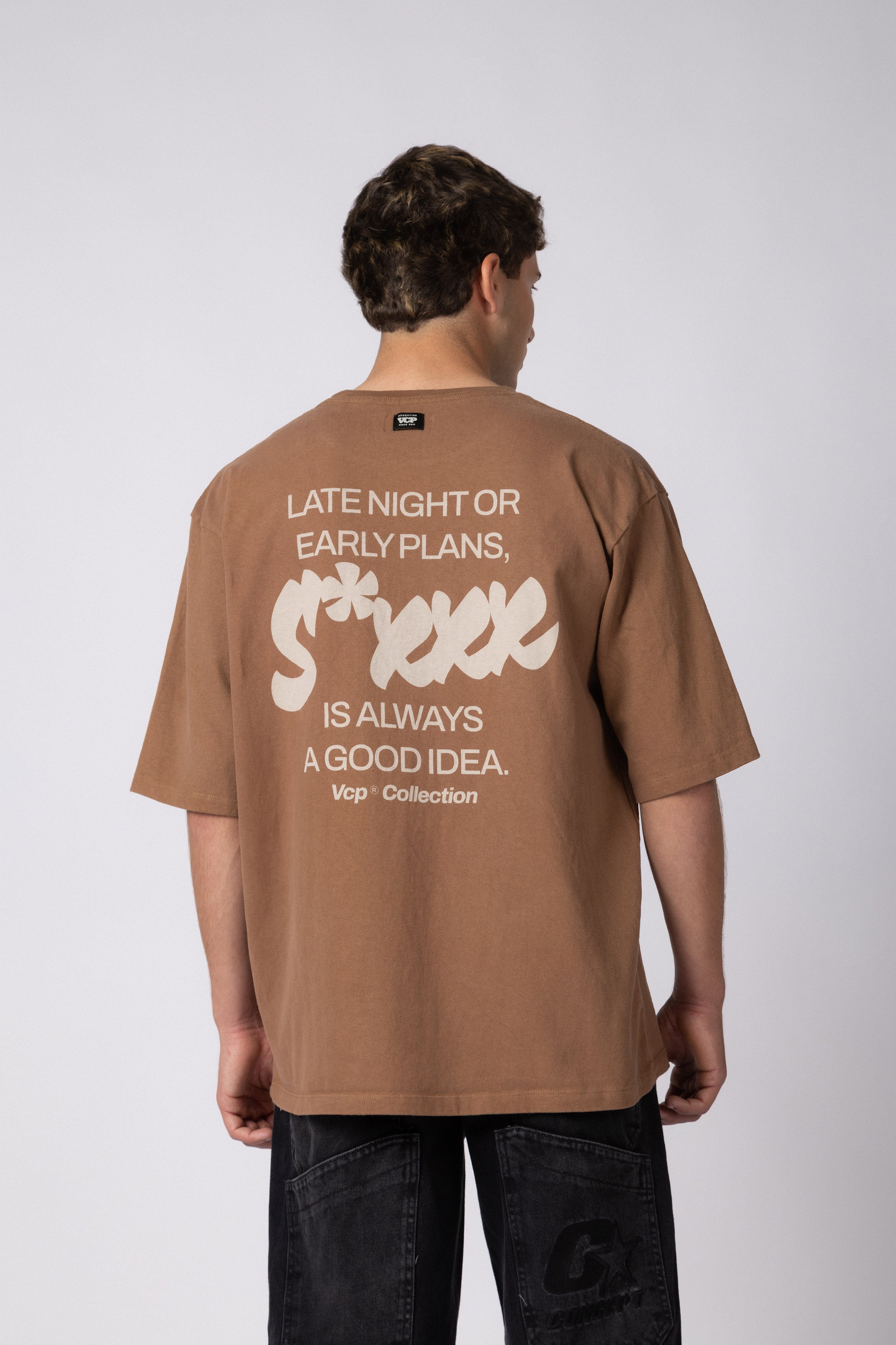 Remera Over Rhy Desire Moka