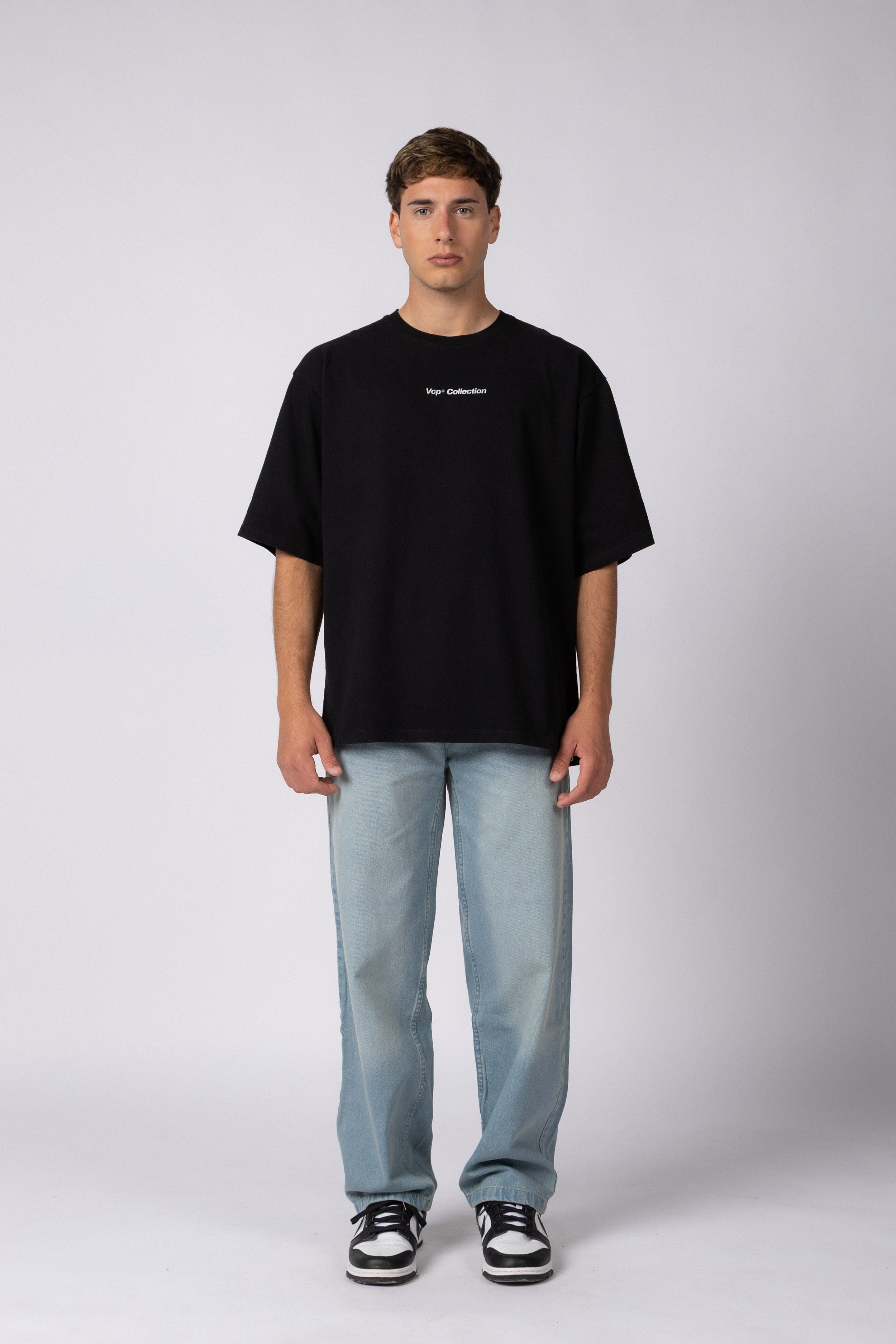 Remera Over Rhy Desire Negra