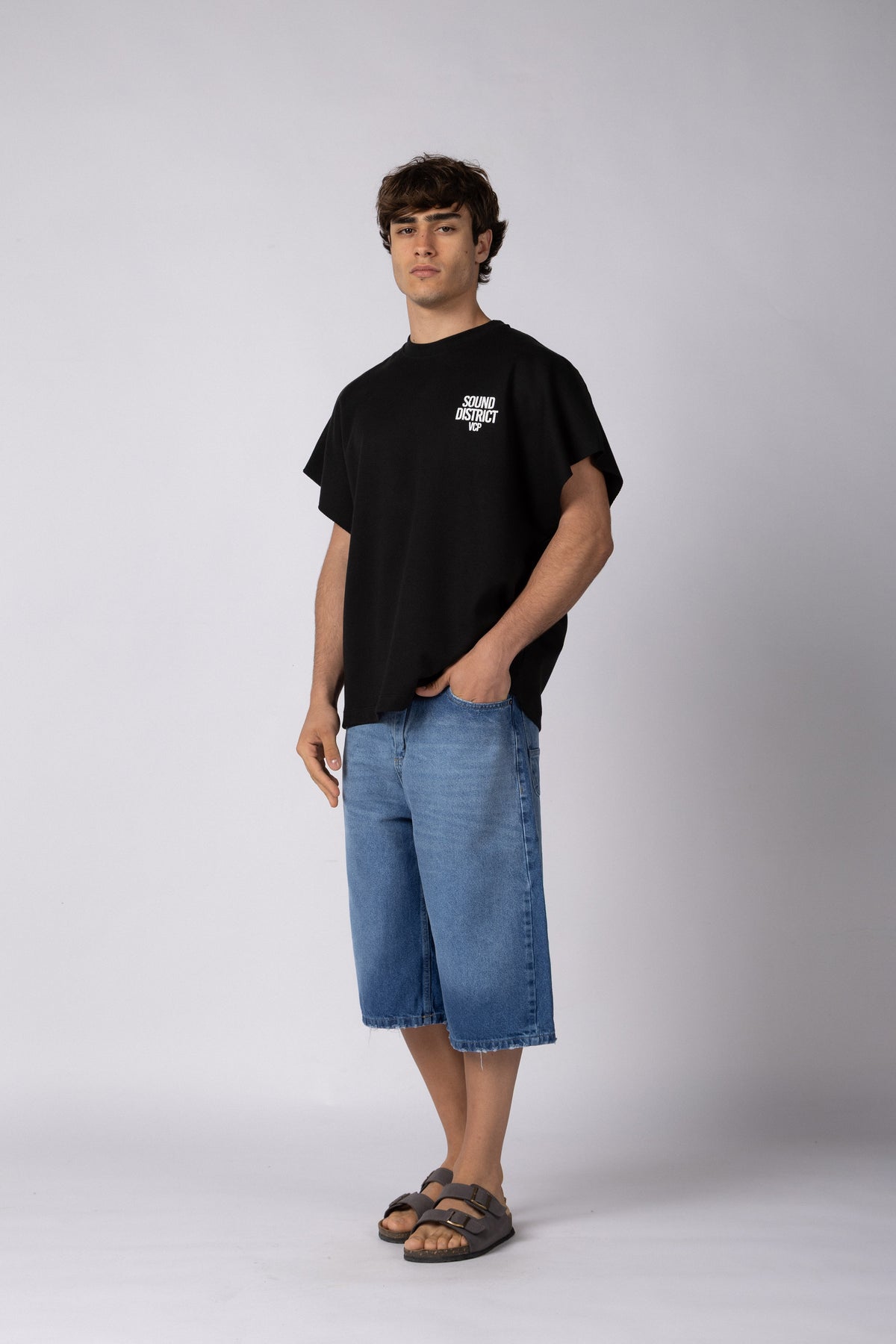 Sudadera SQ District Negra