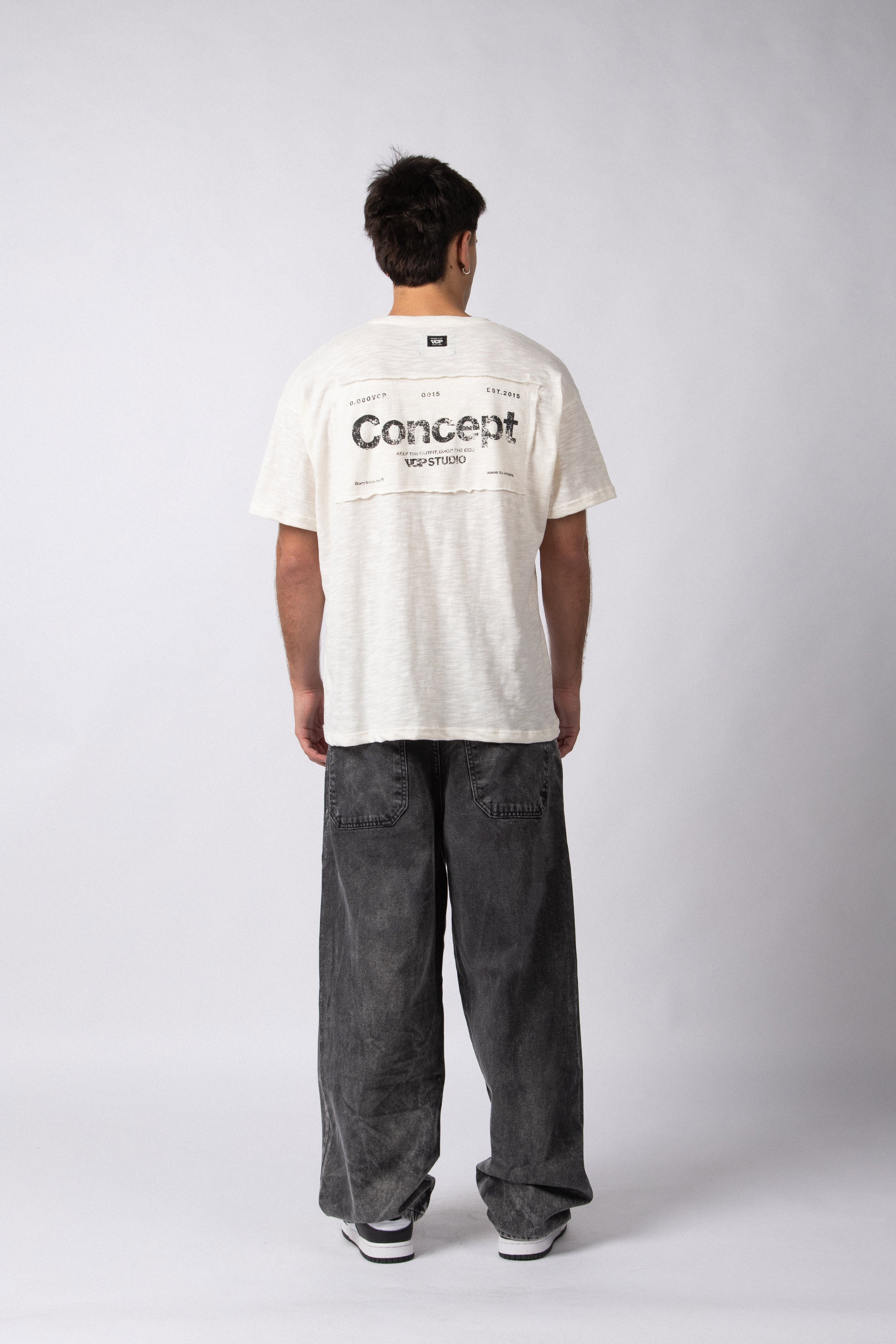 Remera Patch Drop Crudo