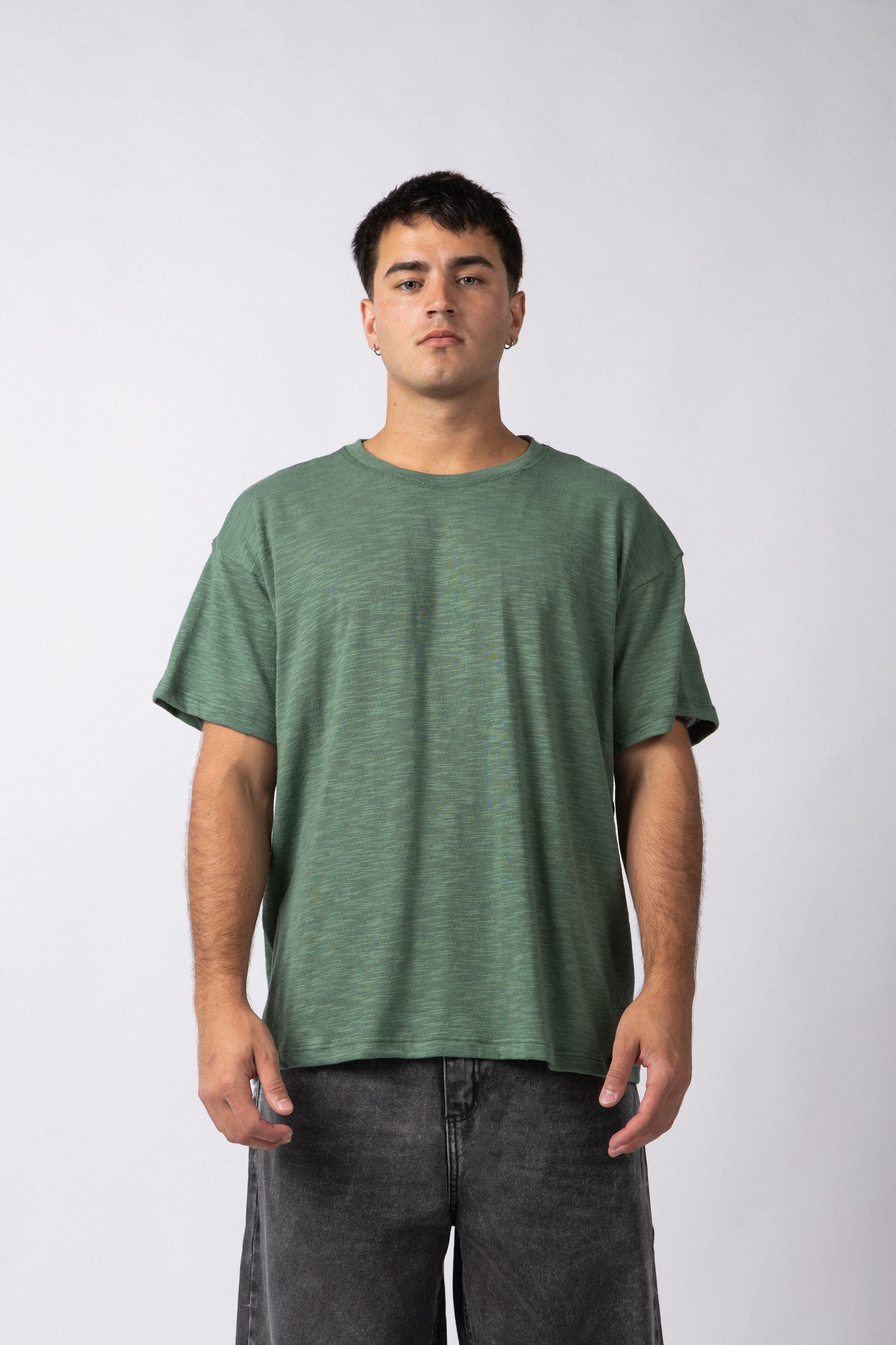 Remera Patch Drop Militar