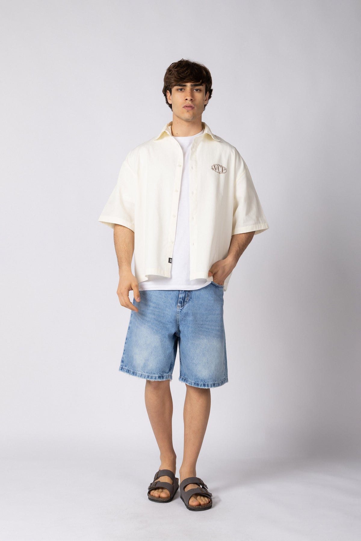 Camisa Manga Corta Kye Dumbo Crudo