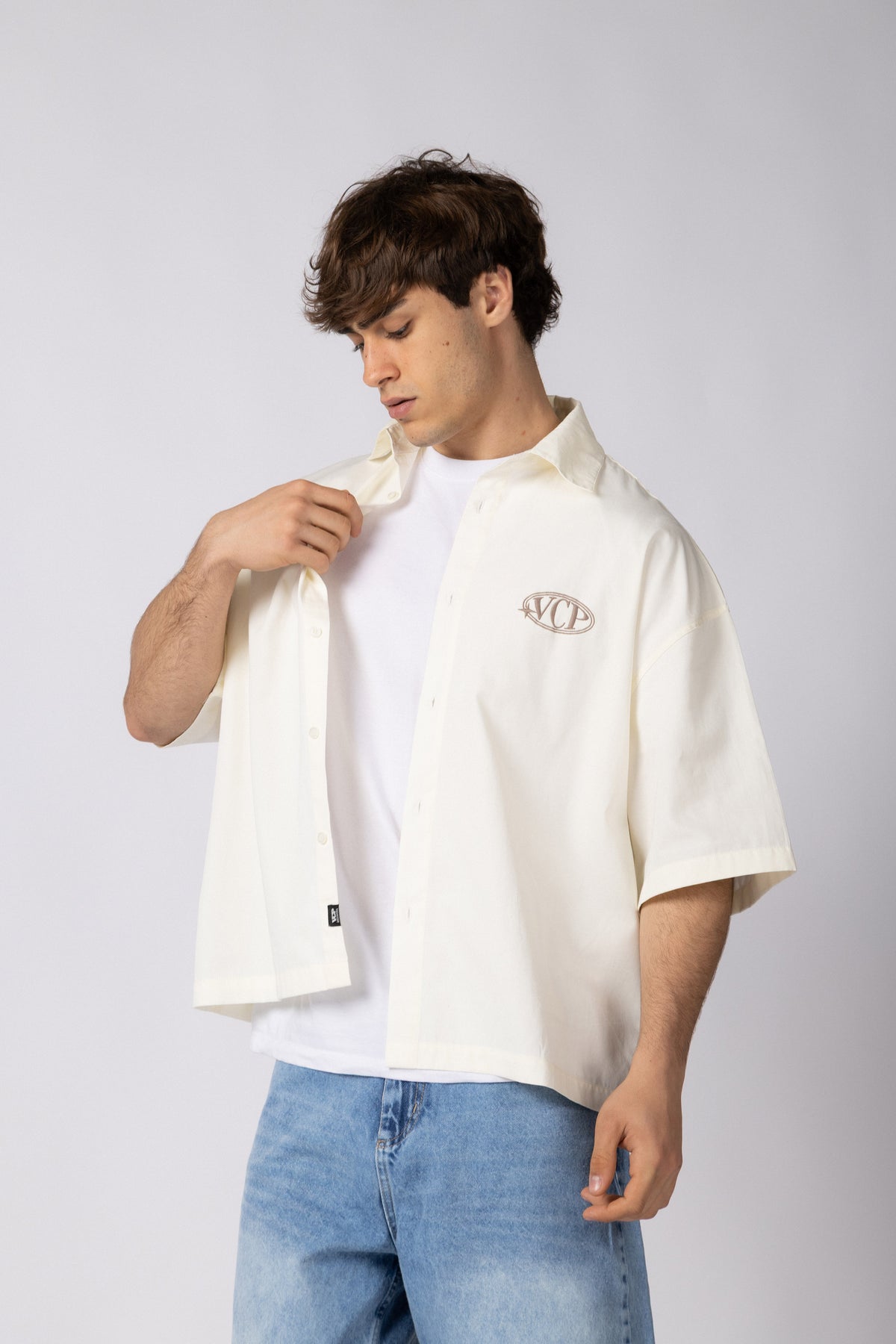 Camisa Manga Corta Kye Dumbo Crudo