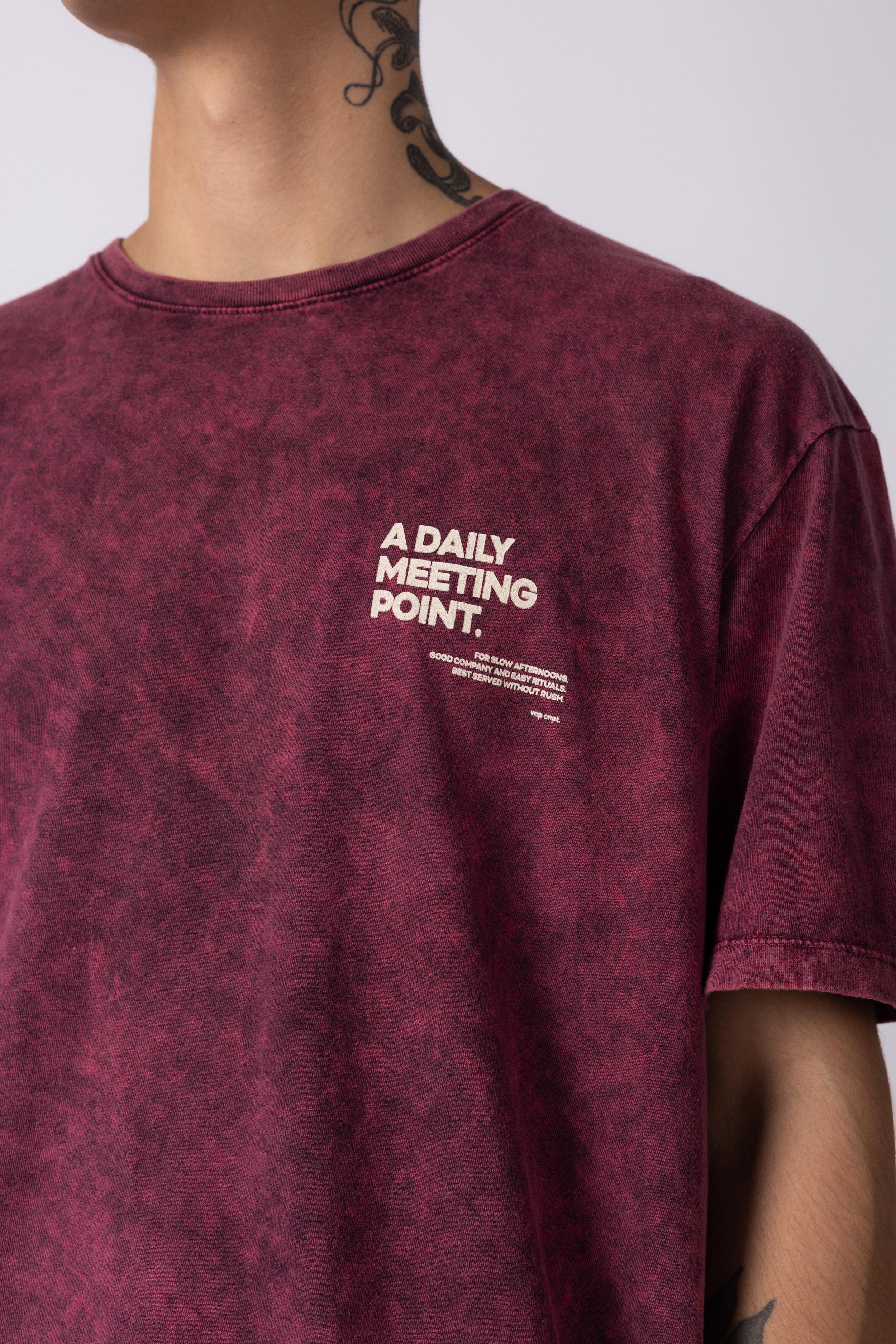 Remera DB Dusk Bordo