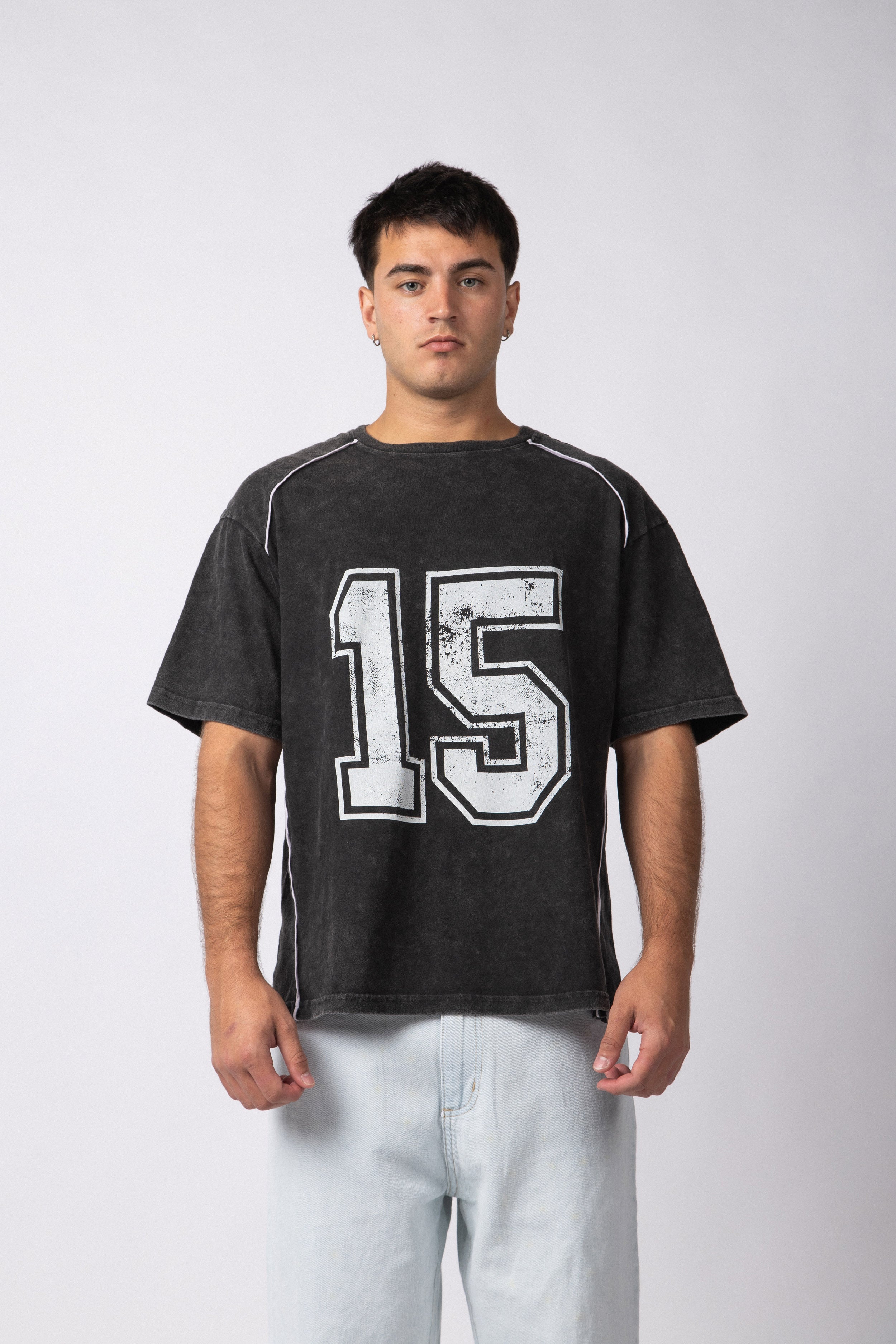 Remera STL Elegance Negra