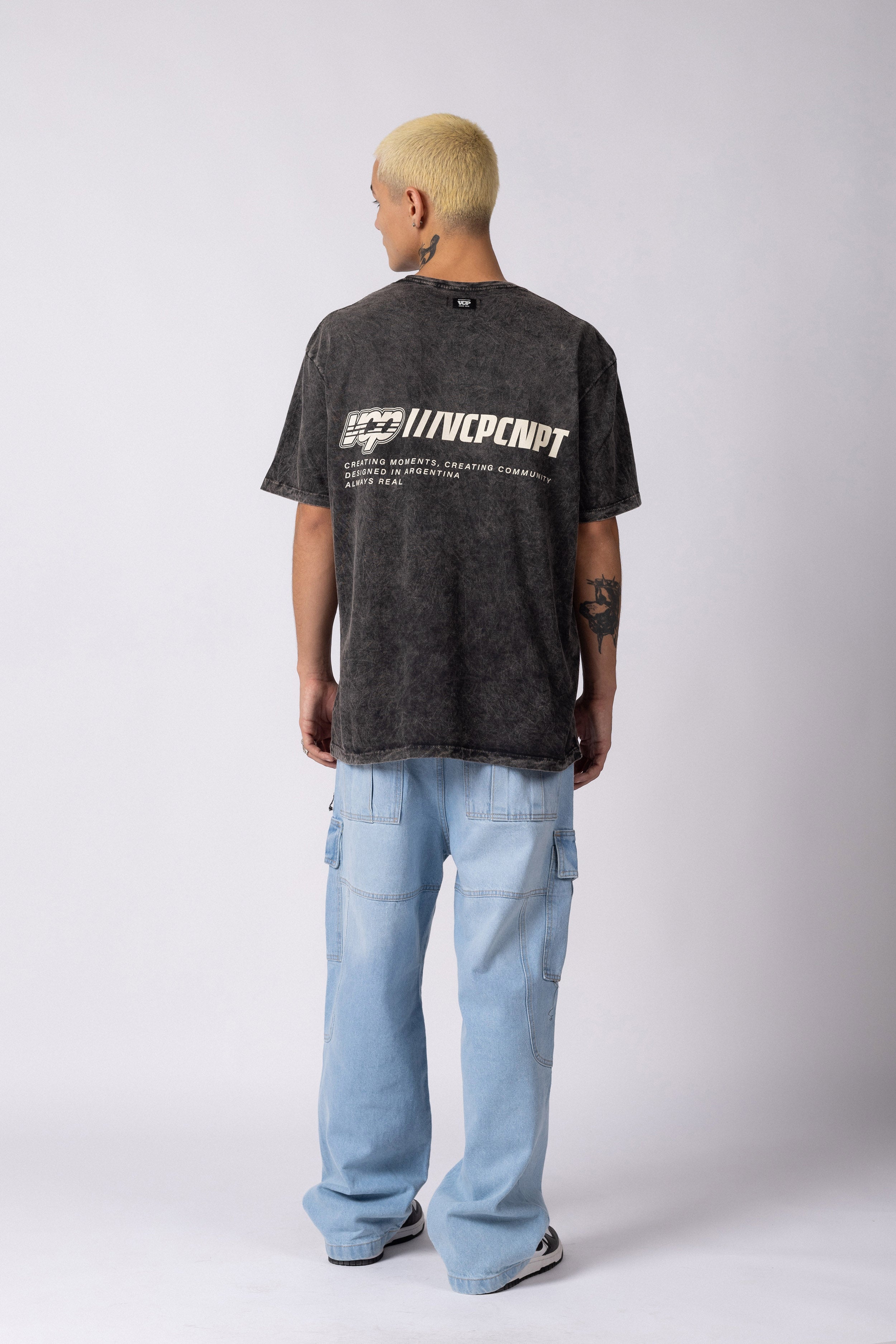 Remera DB Flux Negra