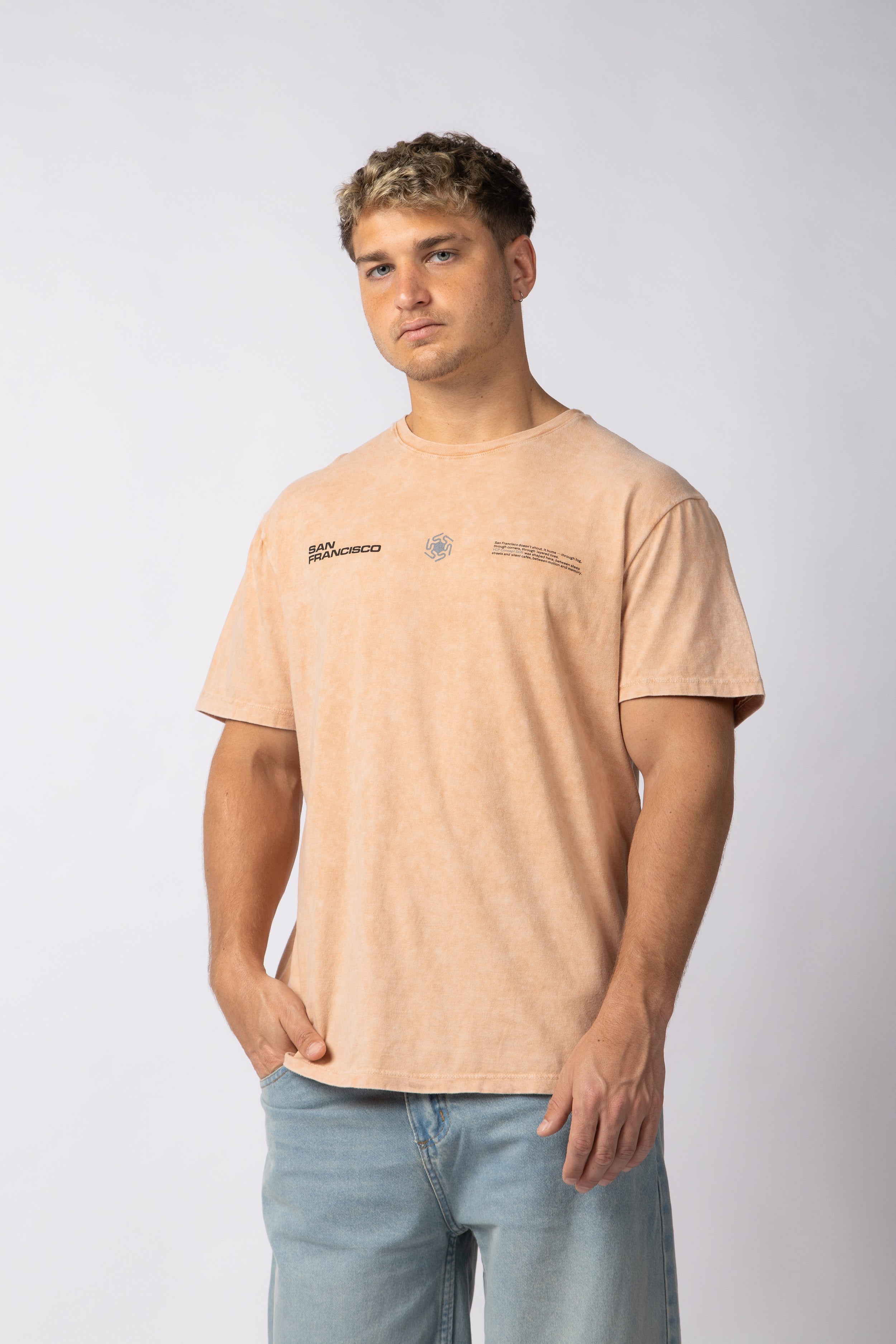Remera DB Francisco Beige