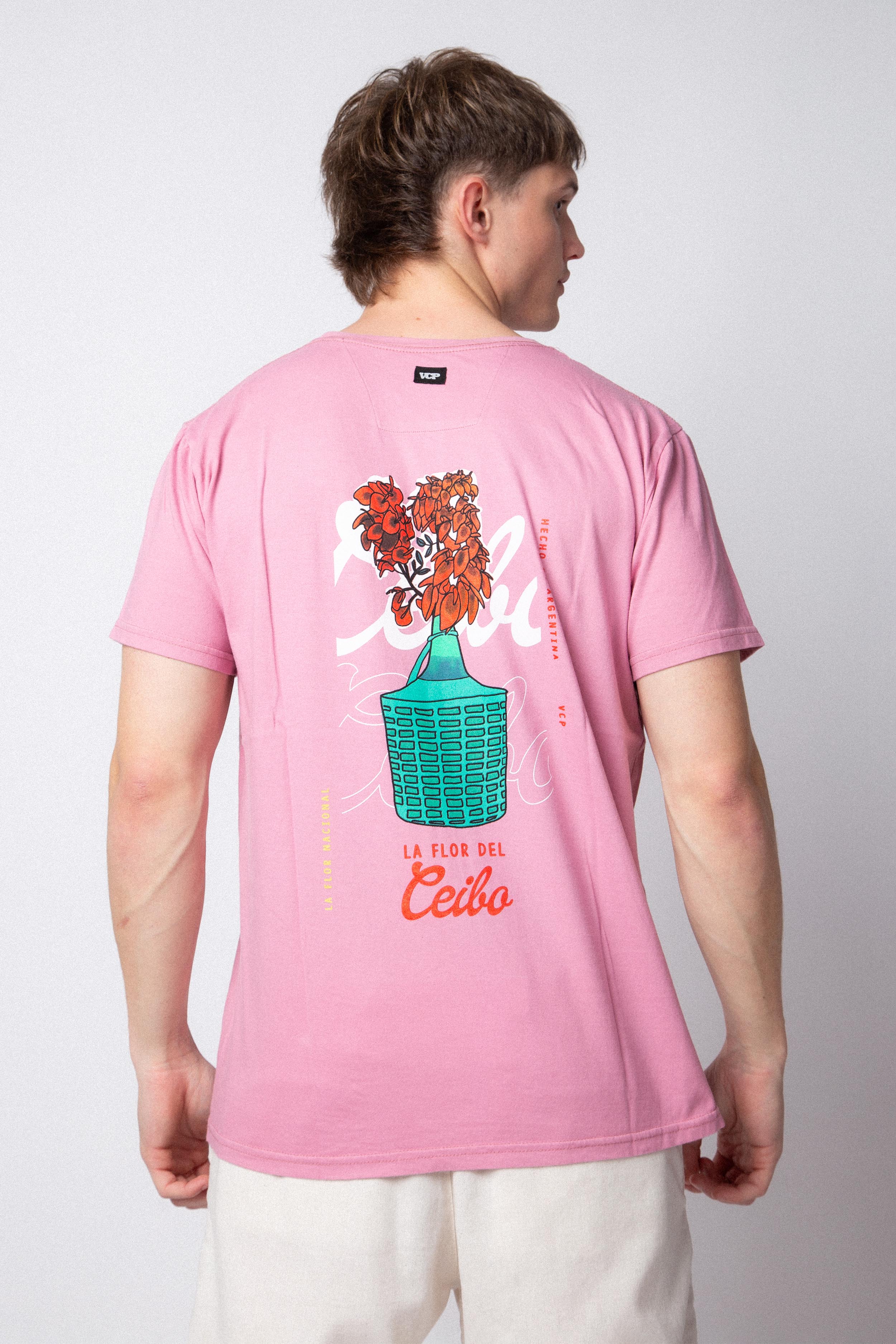 Remera AG Ceibo Rosa