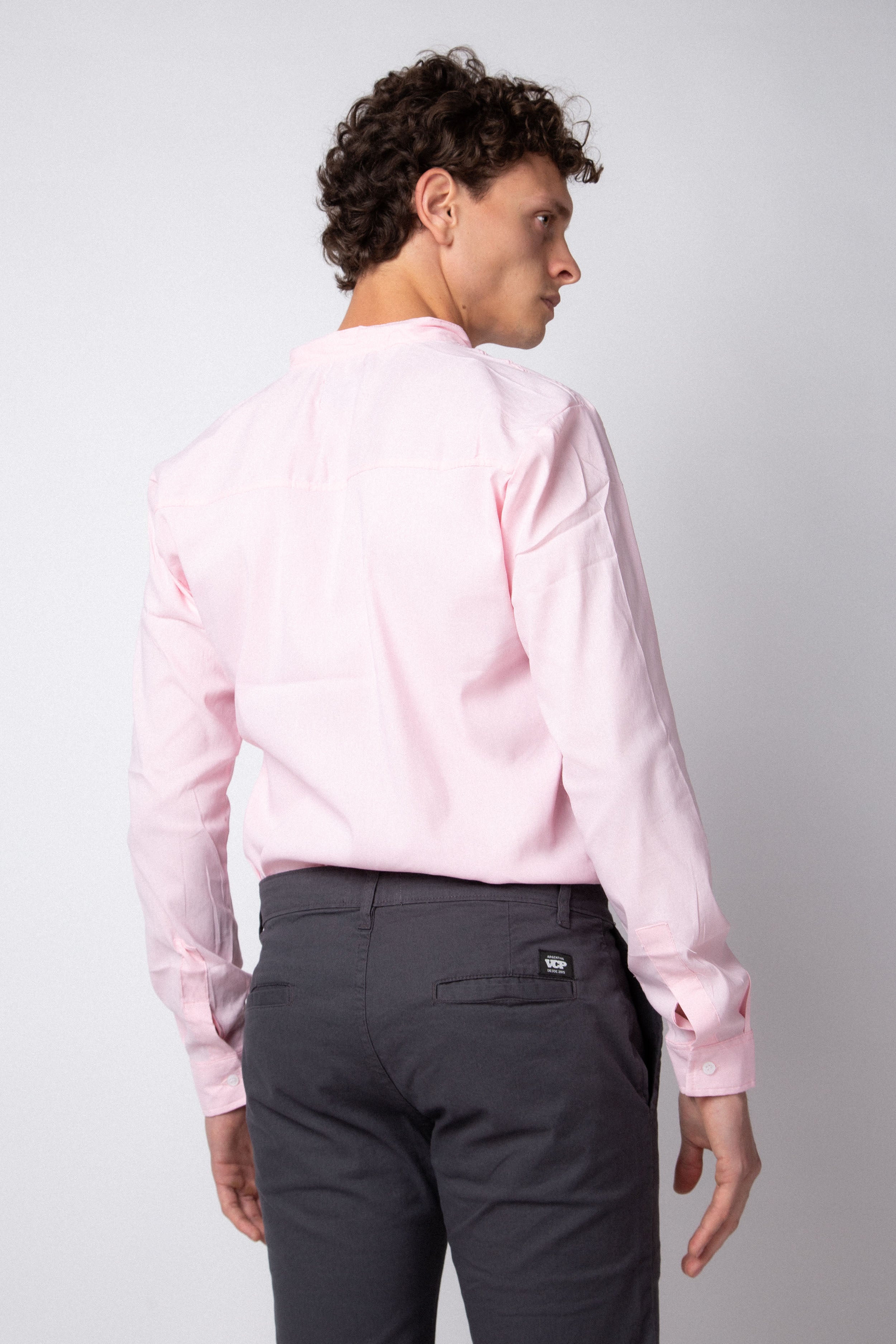 Camisa Manga Larga Mao Rosa