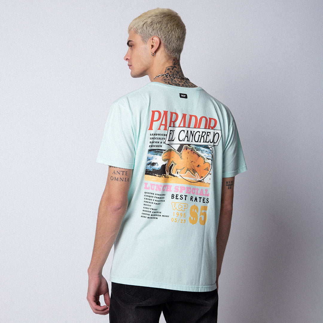 Remera AG Cangrejo Aqua