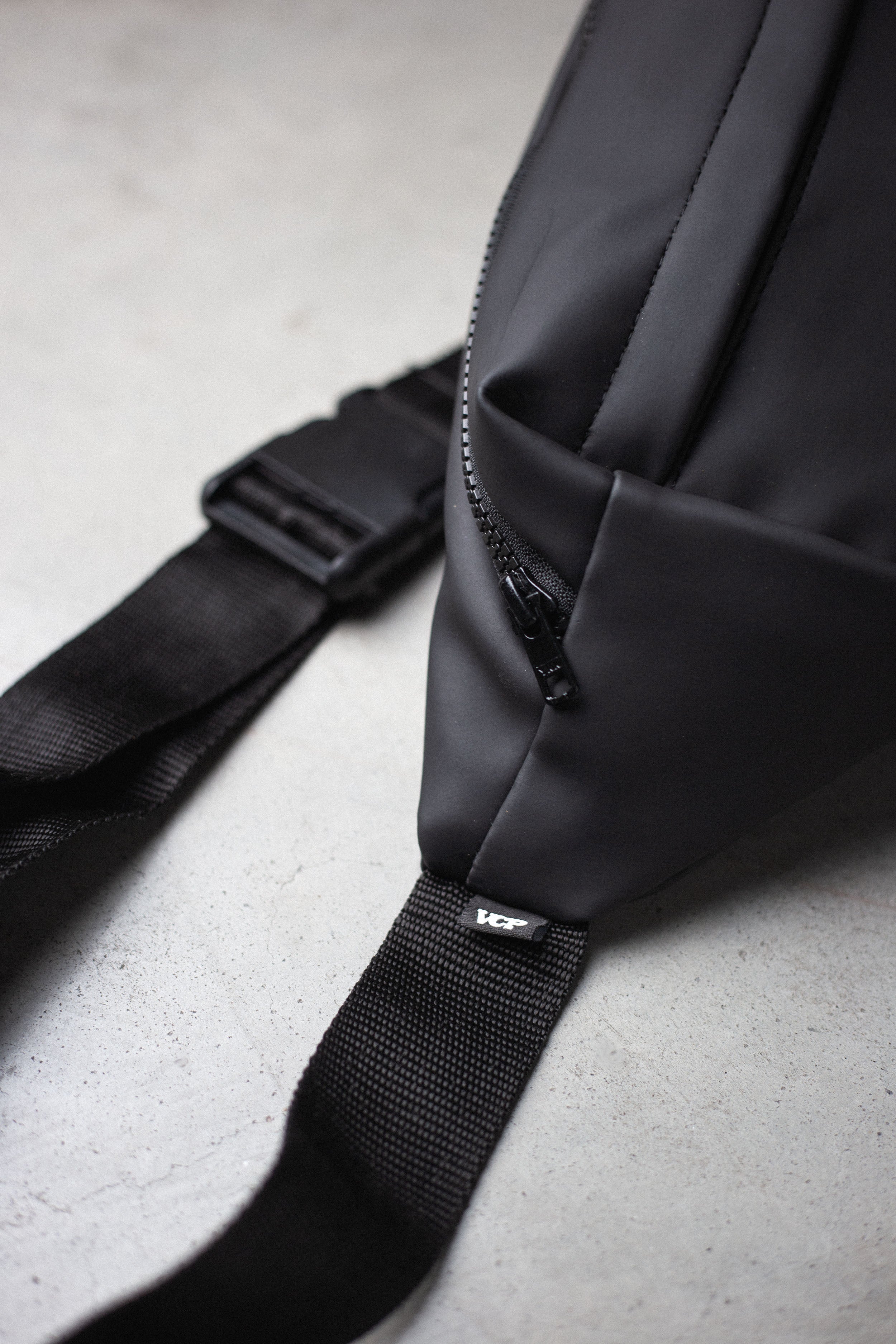 Riñonera Talbot Goma Negra