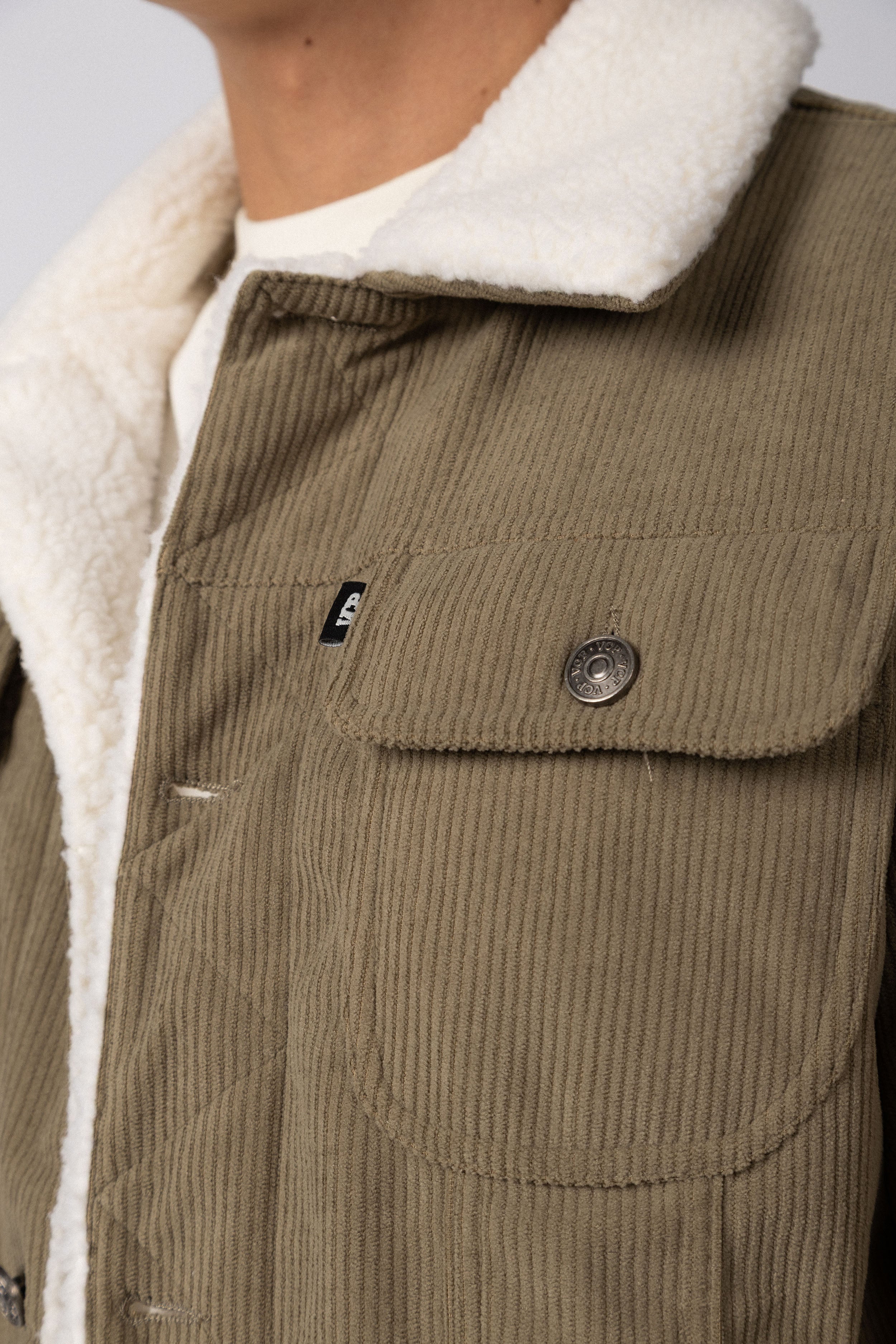 Campera Corderoy Arvik Green