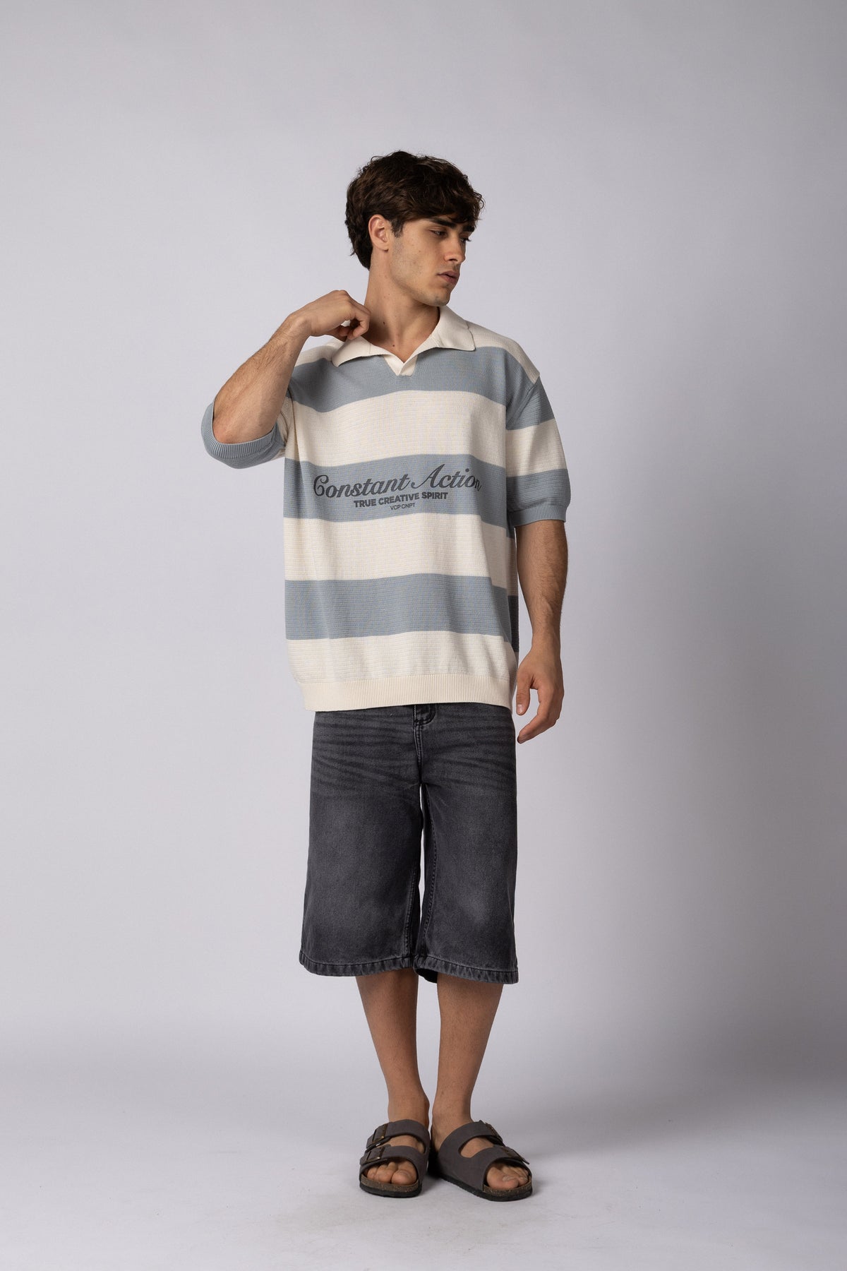 Chomba Tejida Constant Gris