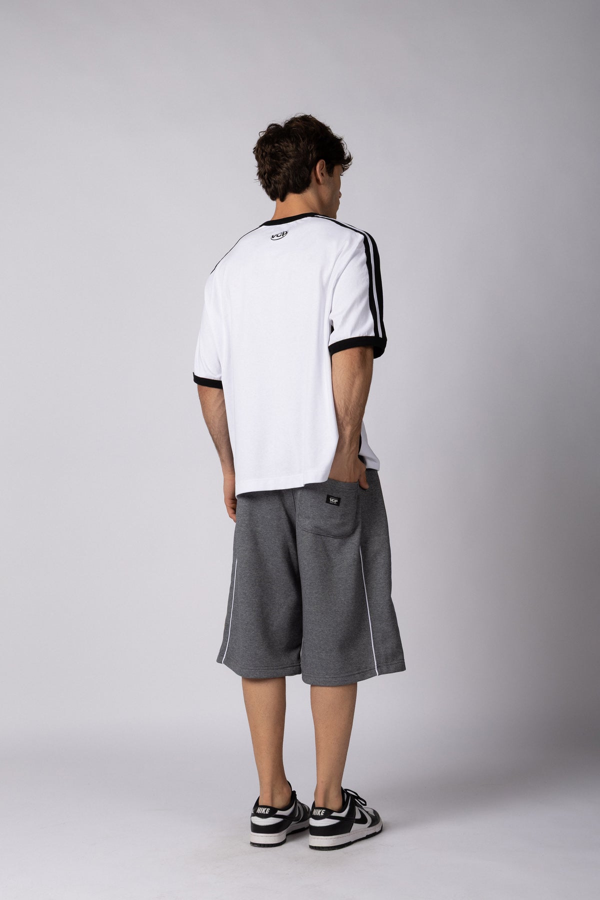 Bermuda Baggy Fena Gris