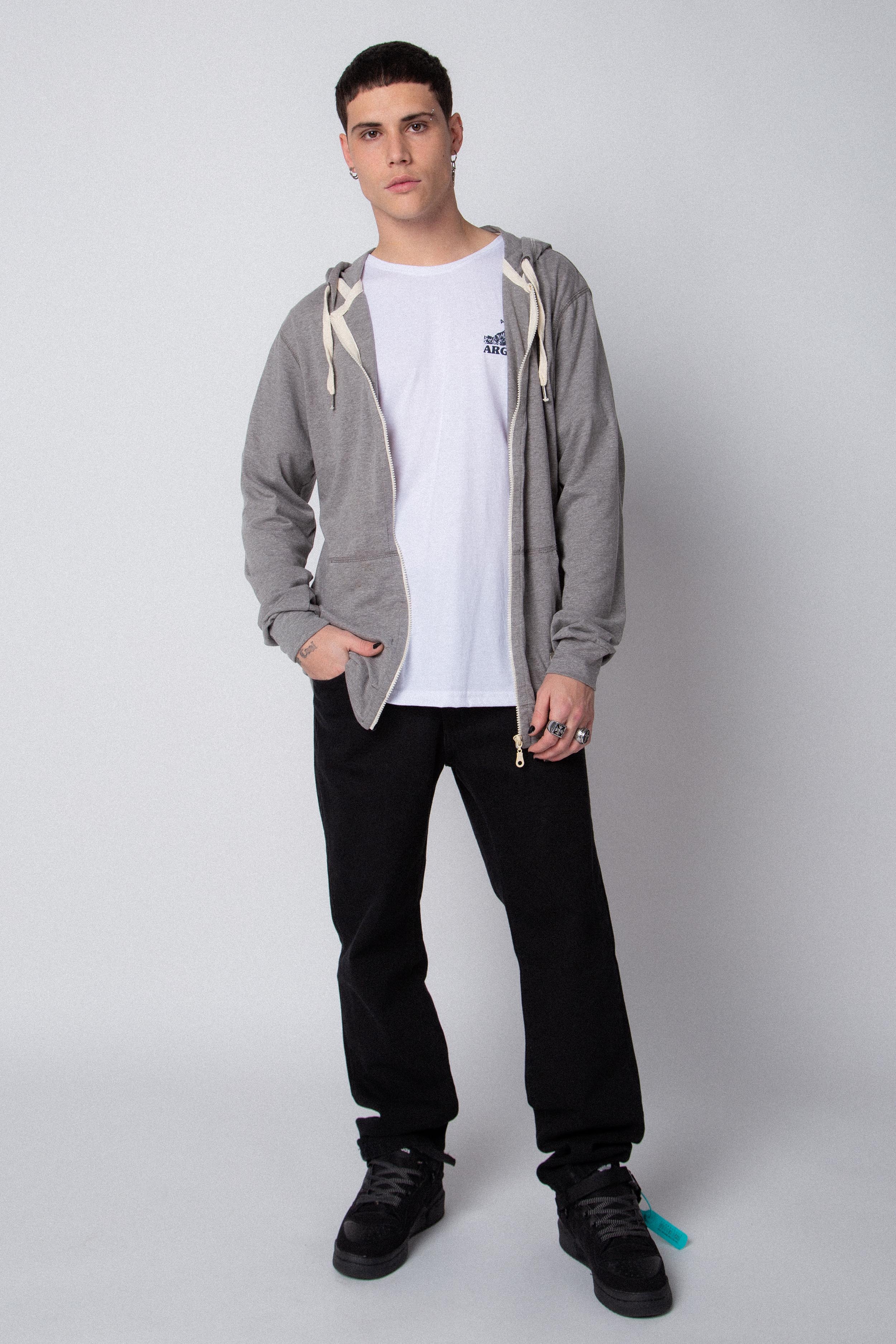 Campera Lewis Gris