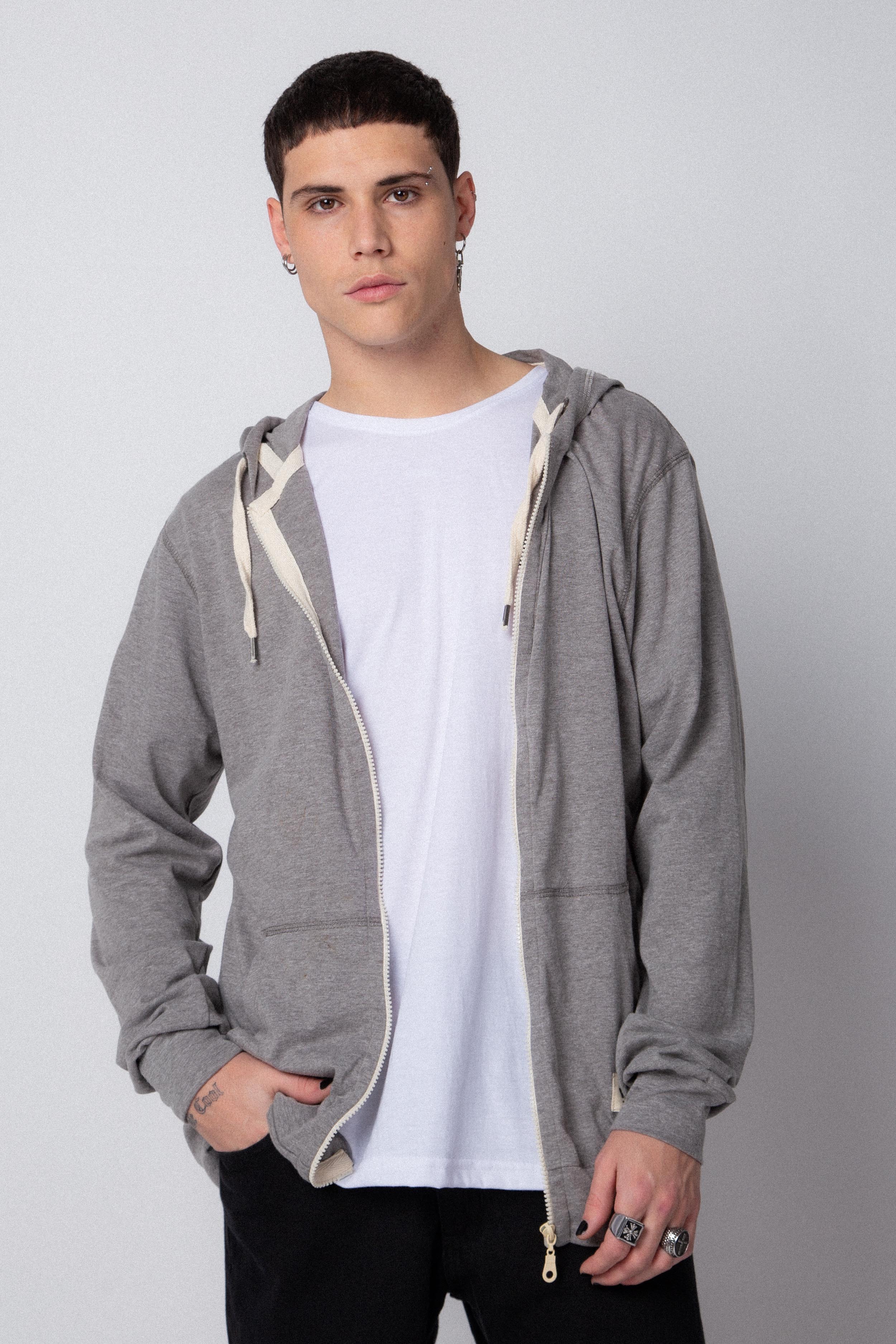 Campera Lewis Gris