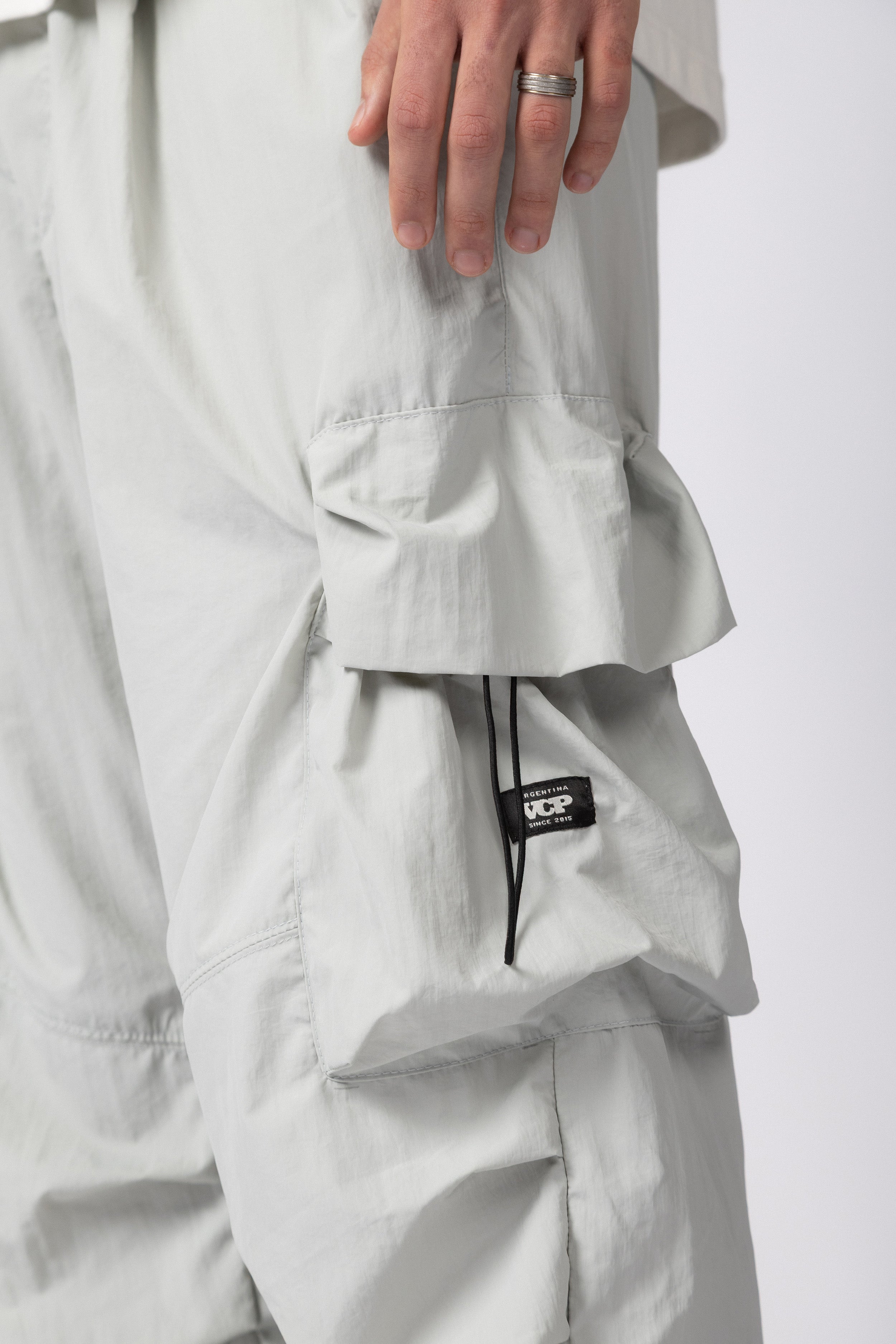 Pantalon Cargo Baggy Hardy Gris