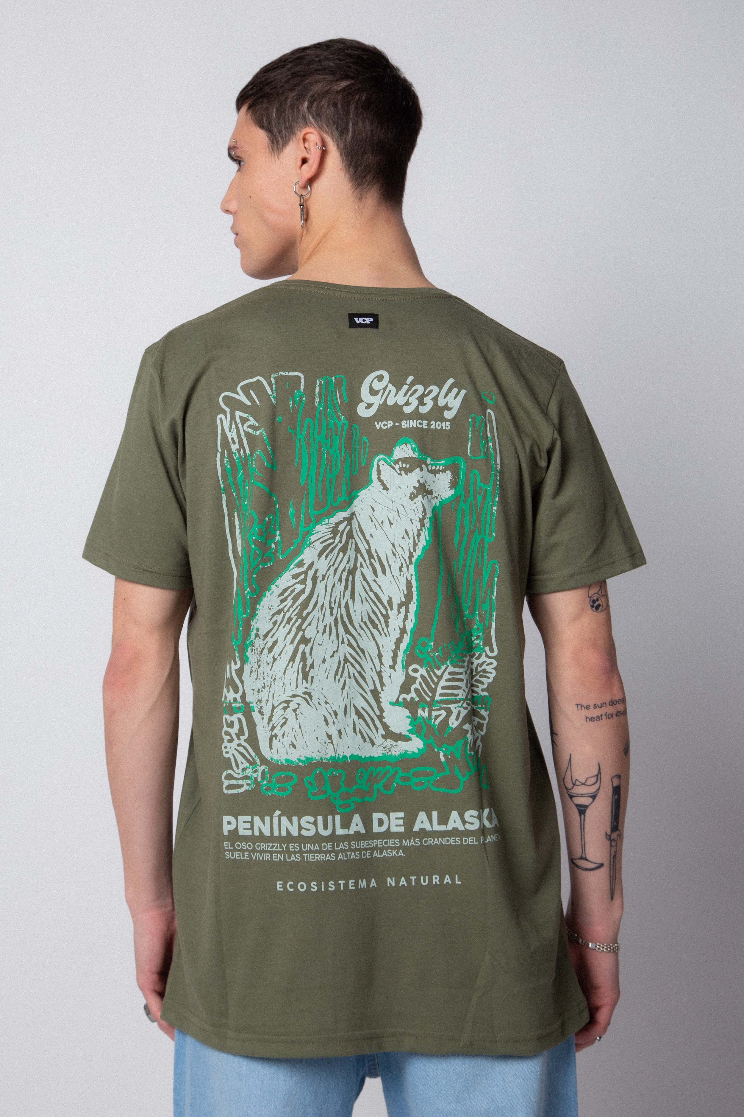 Remera Grizzly Militar
