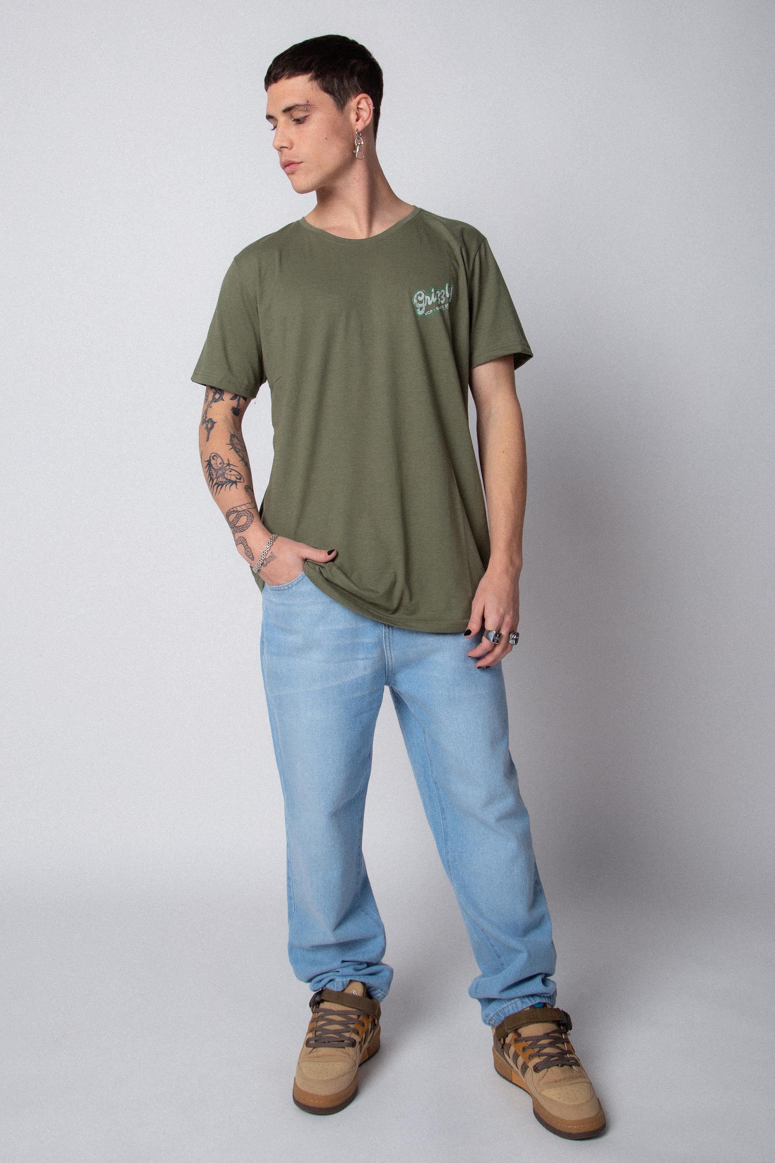 Remera Grizzly Militar