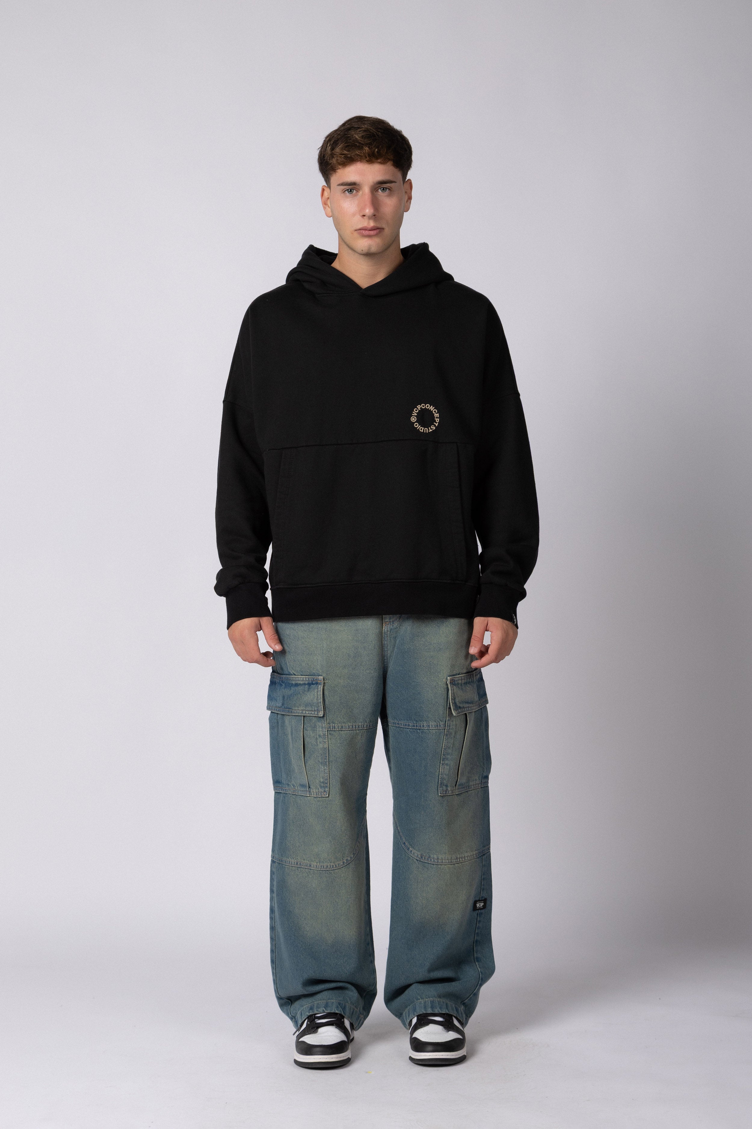 Buzo Canguro RMP Halo Negro