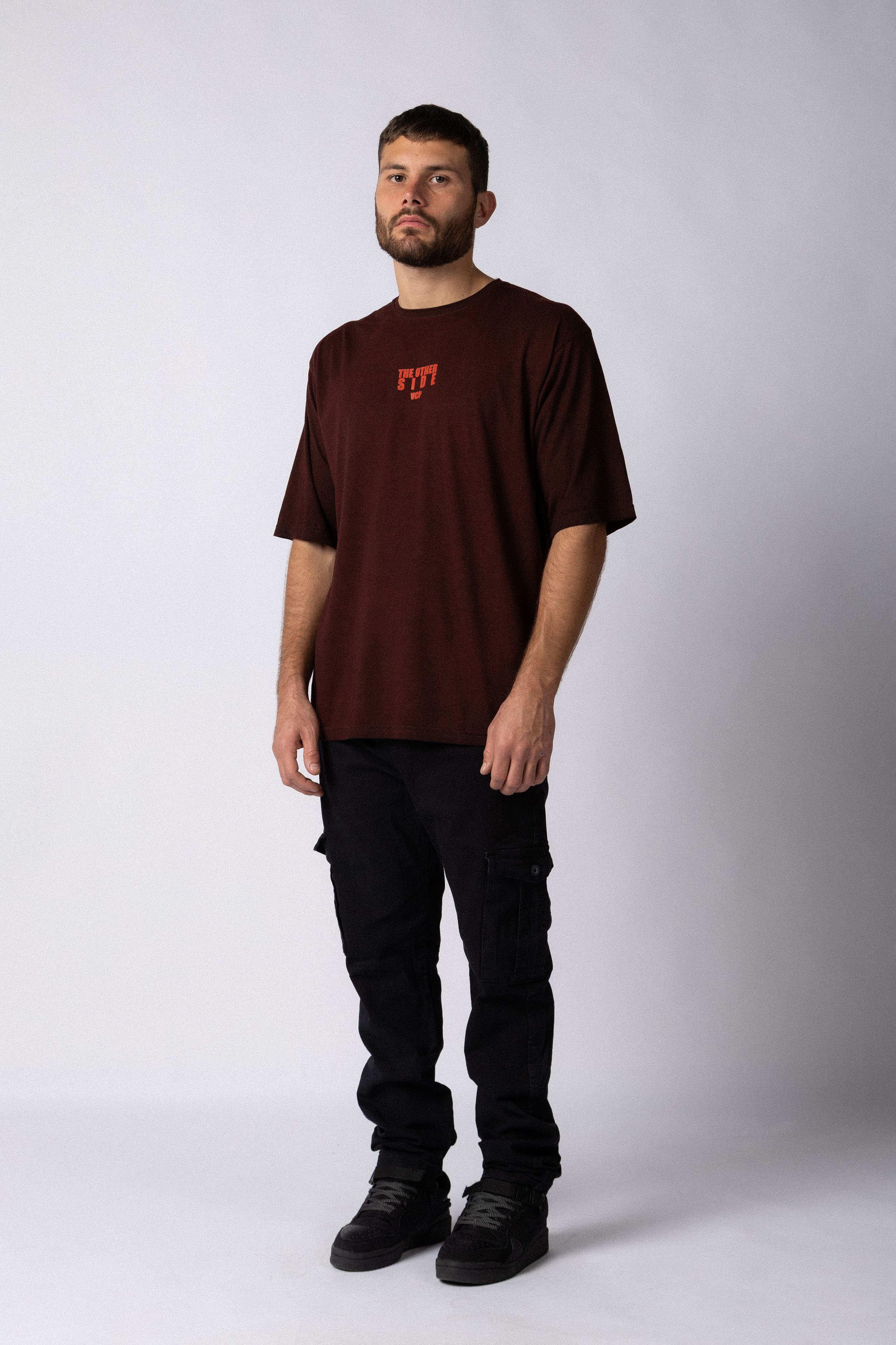 Remera GB Hand Bordo