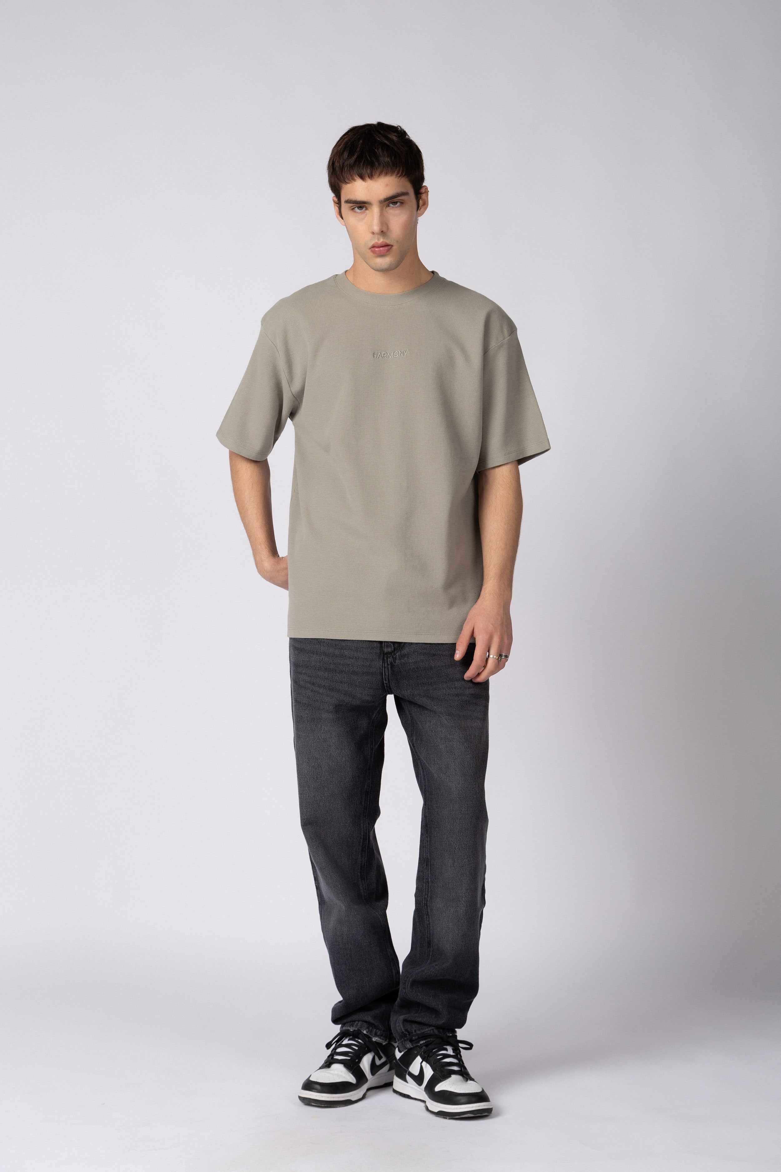 Remera Over Hana Harmo Oliva