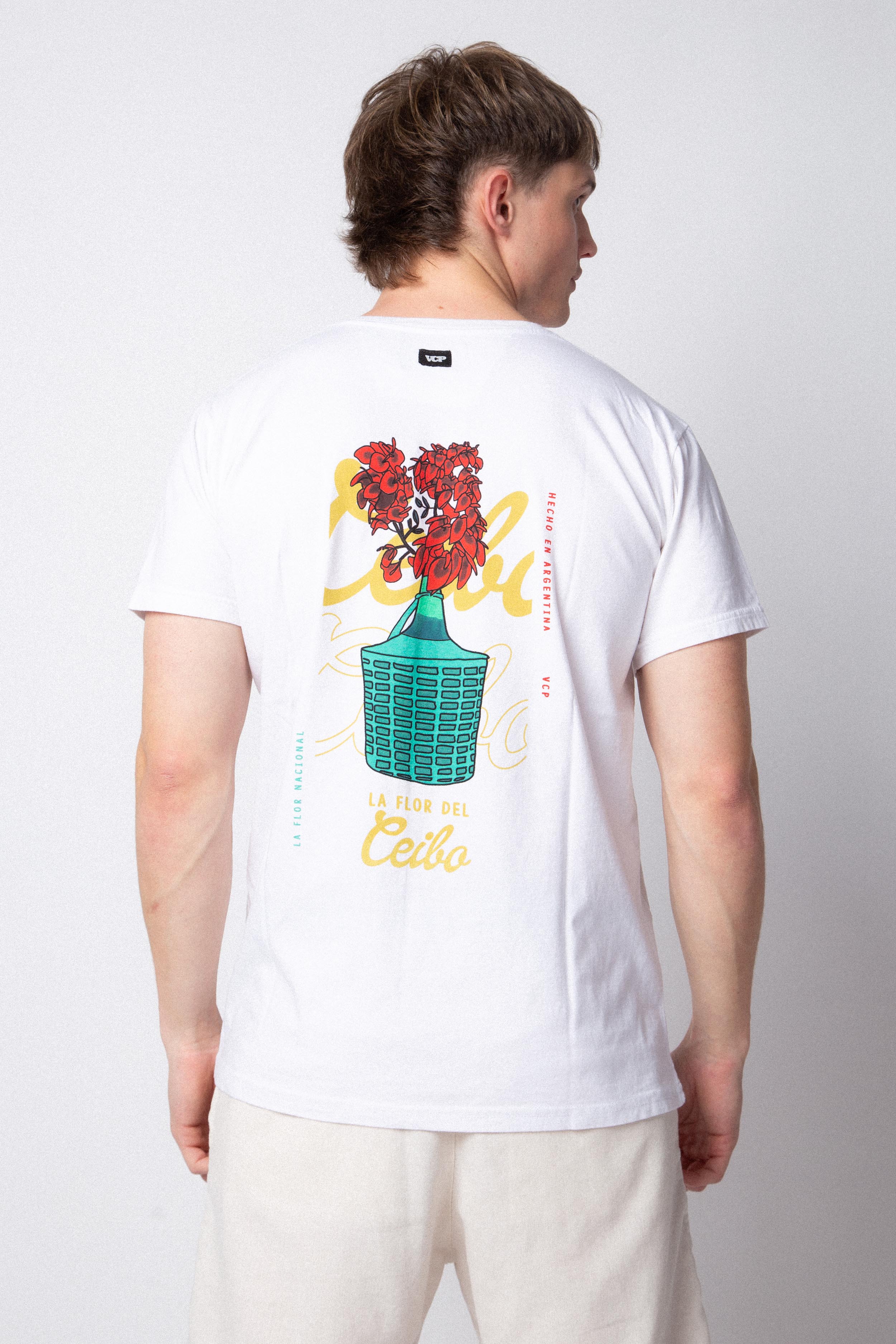 Remera AG Ceibo Blanca