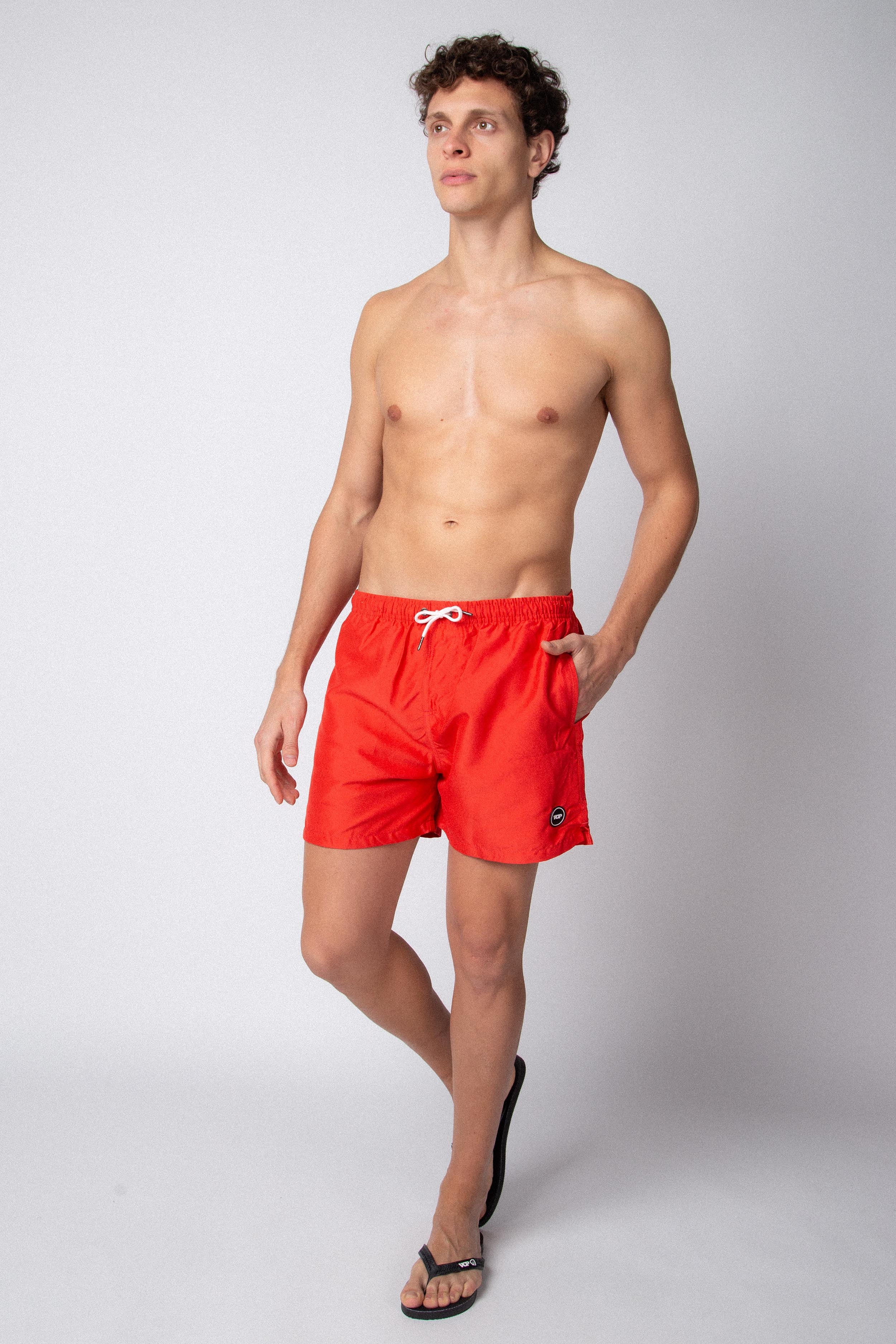 Traje de Baño Solid Red