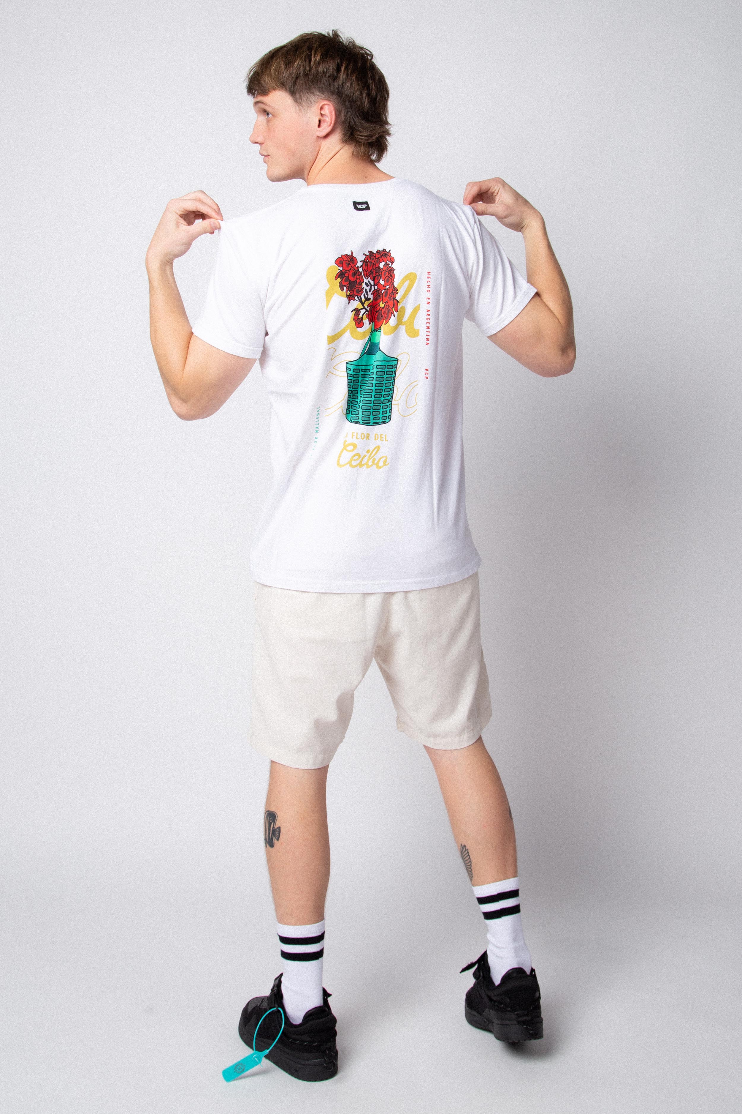 Remera AG Ceibo Blanca