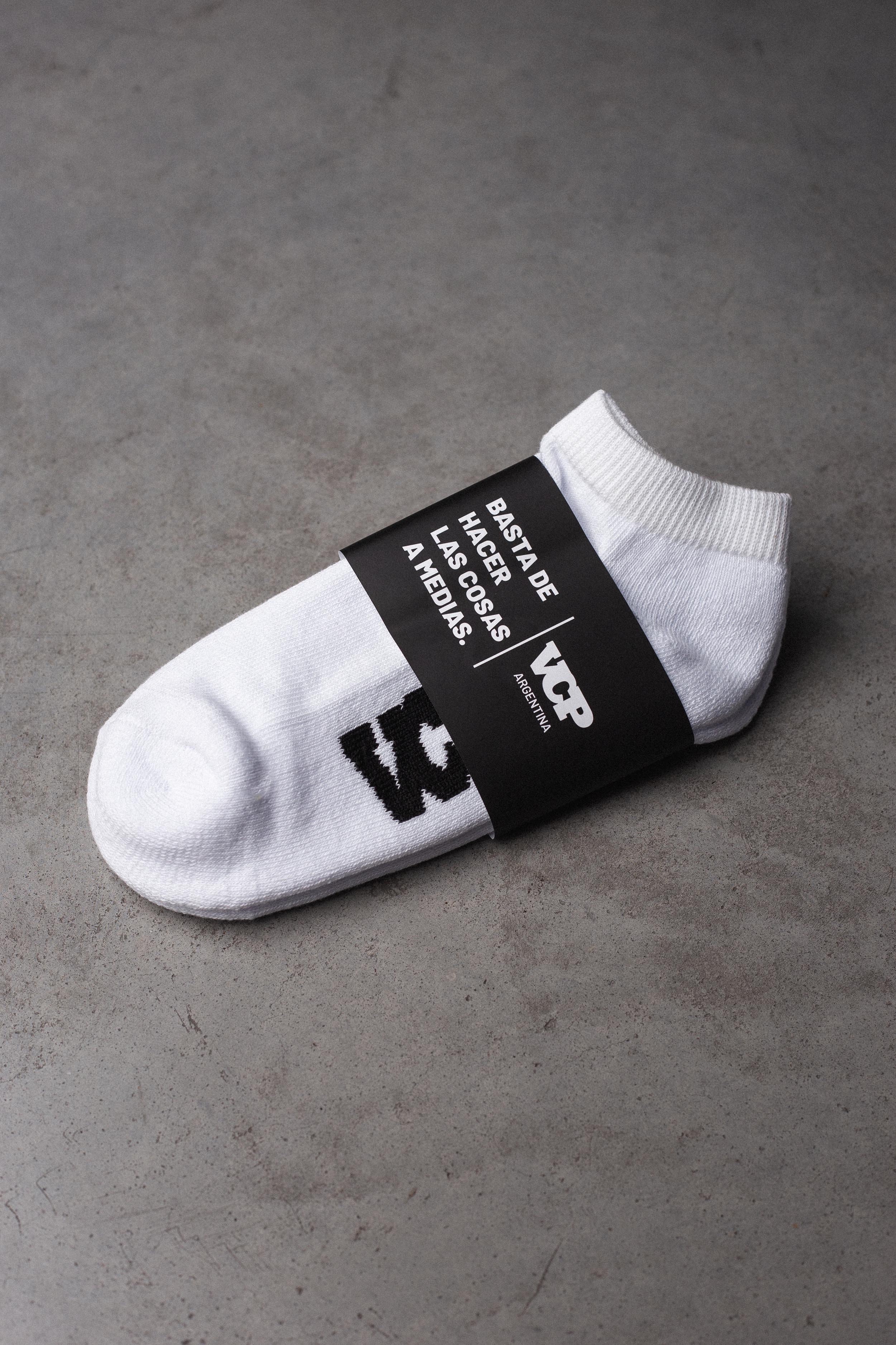 Medias Low Blanca