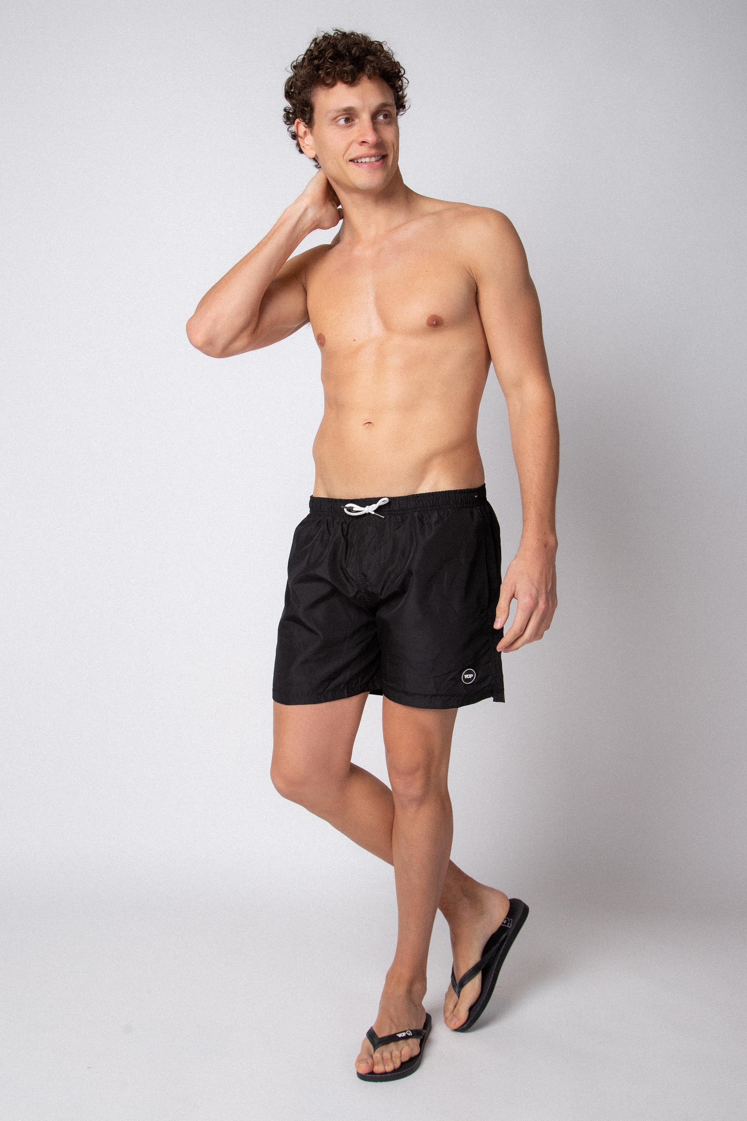 Traje de Baño Solid Black IIIII