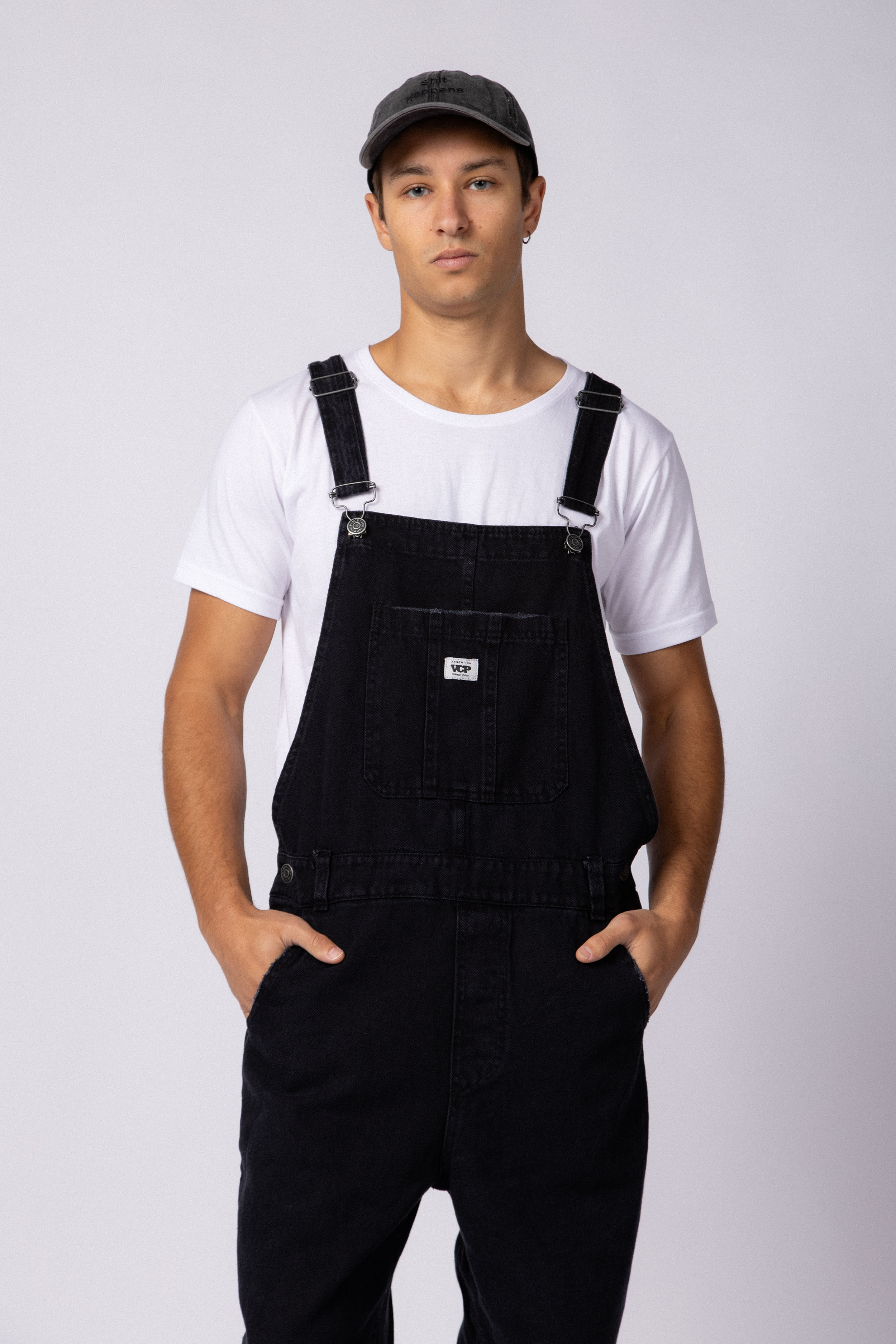 Jardinero Jean Vortex Negro