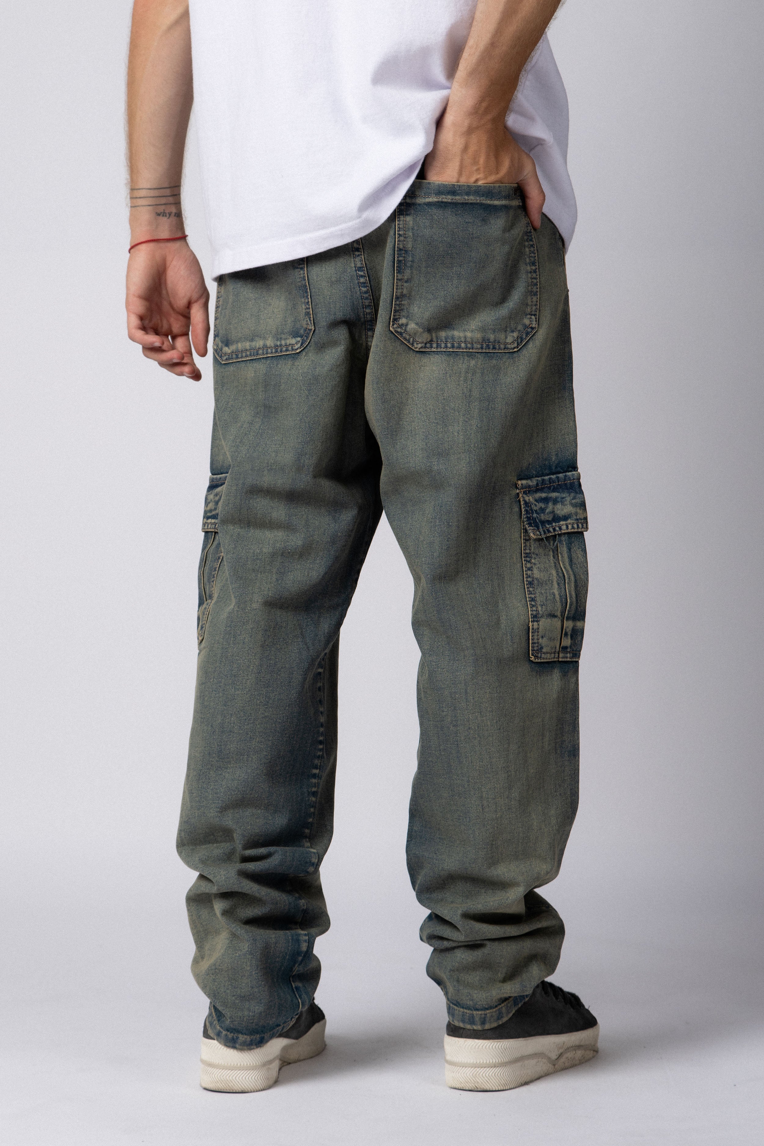 Jean Cargo Volt Oxid Blue