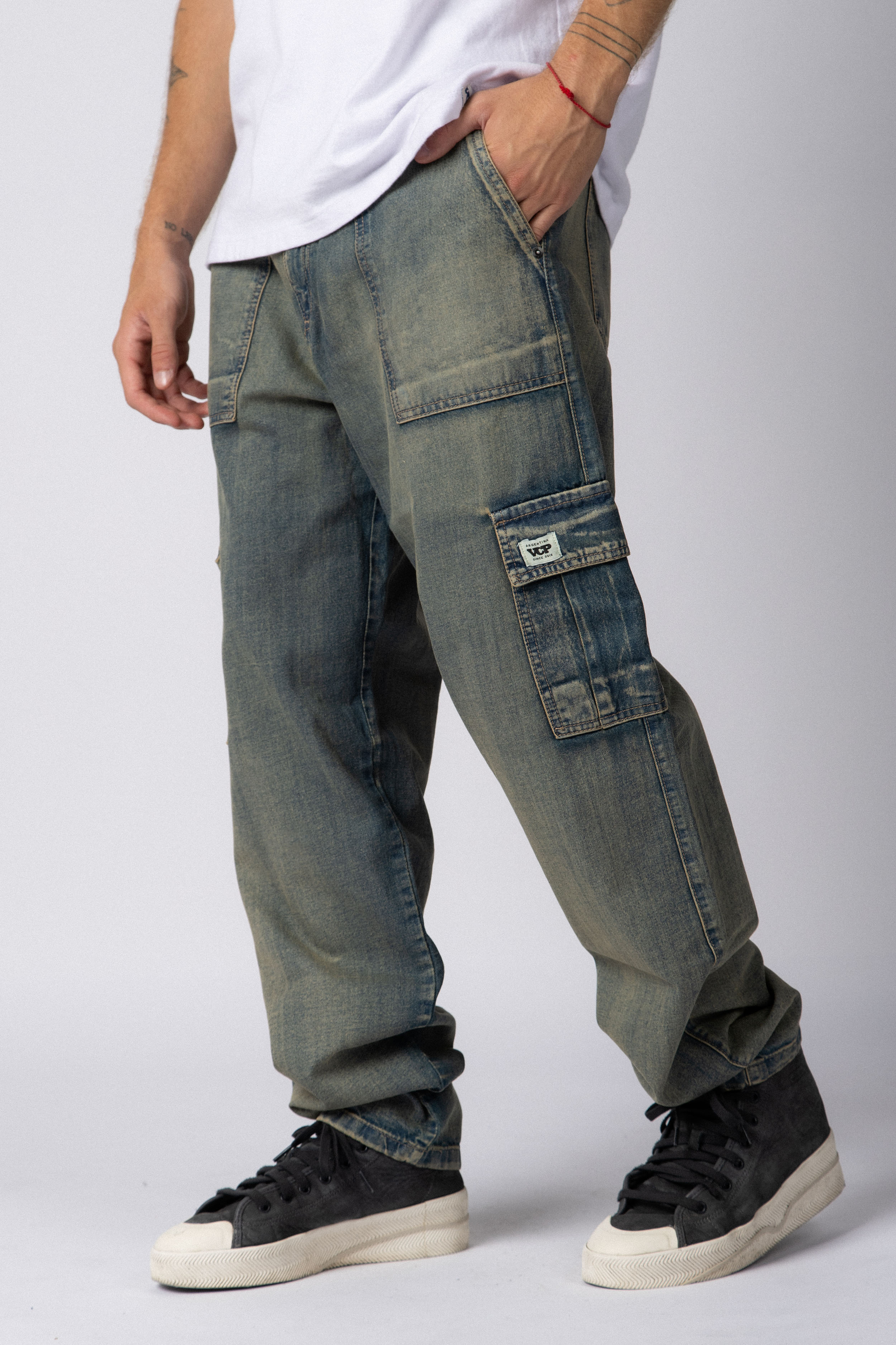 Jean Cargo Volt Oxid Blue