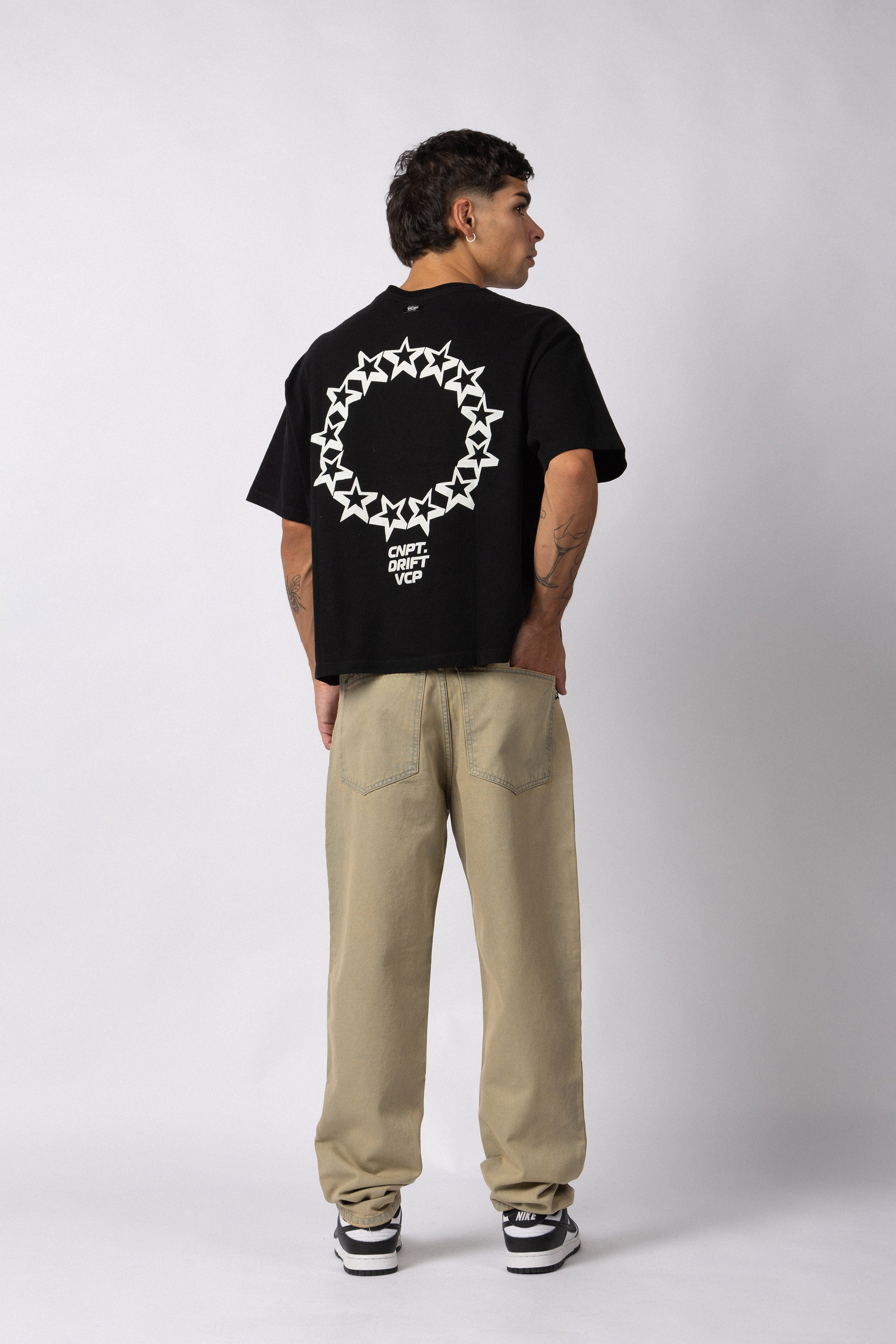 Jean Mom Beetle Oxid Grey