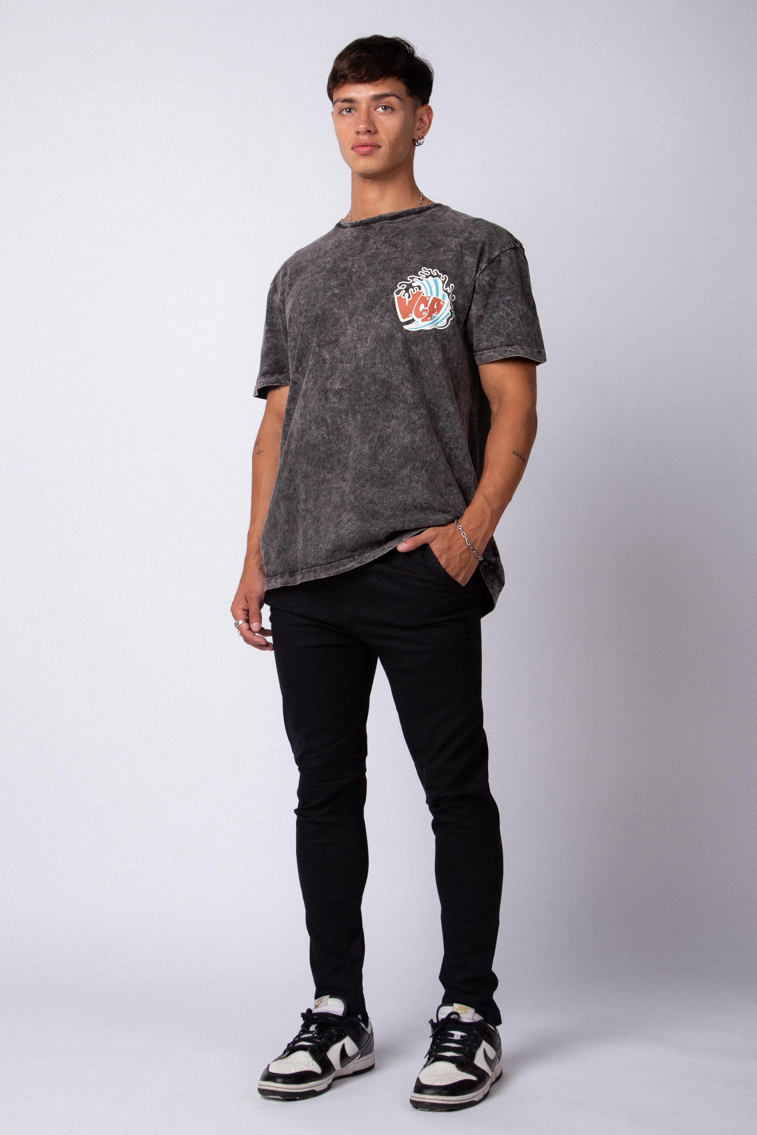 JogChino Gabardina Negro