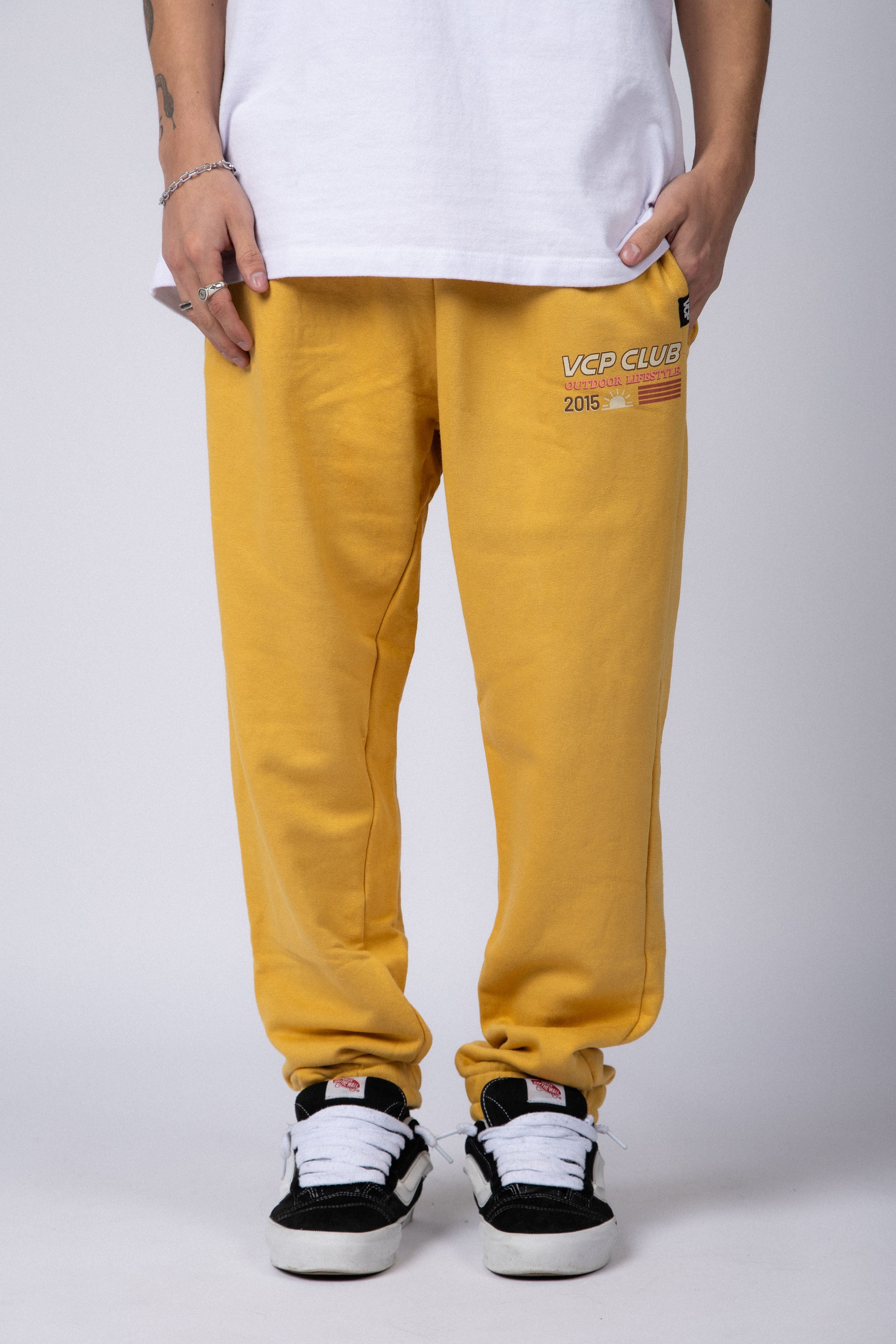 Jogger Over Kluv Mostaza