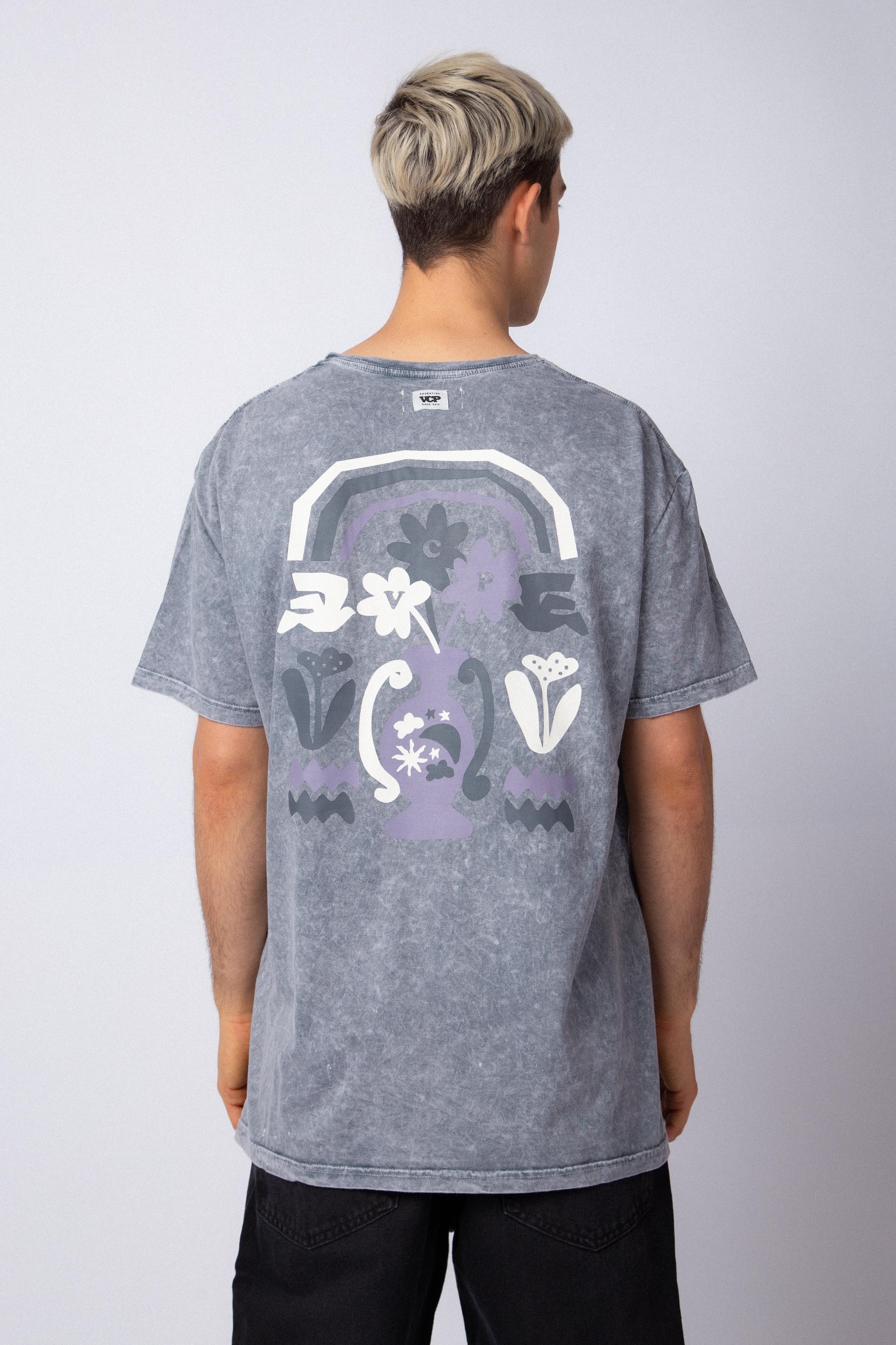 Remera DB Jarron Gris