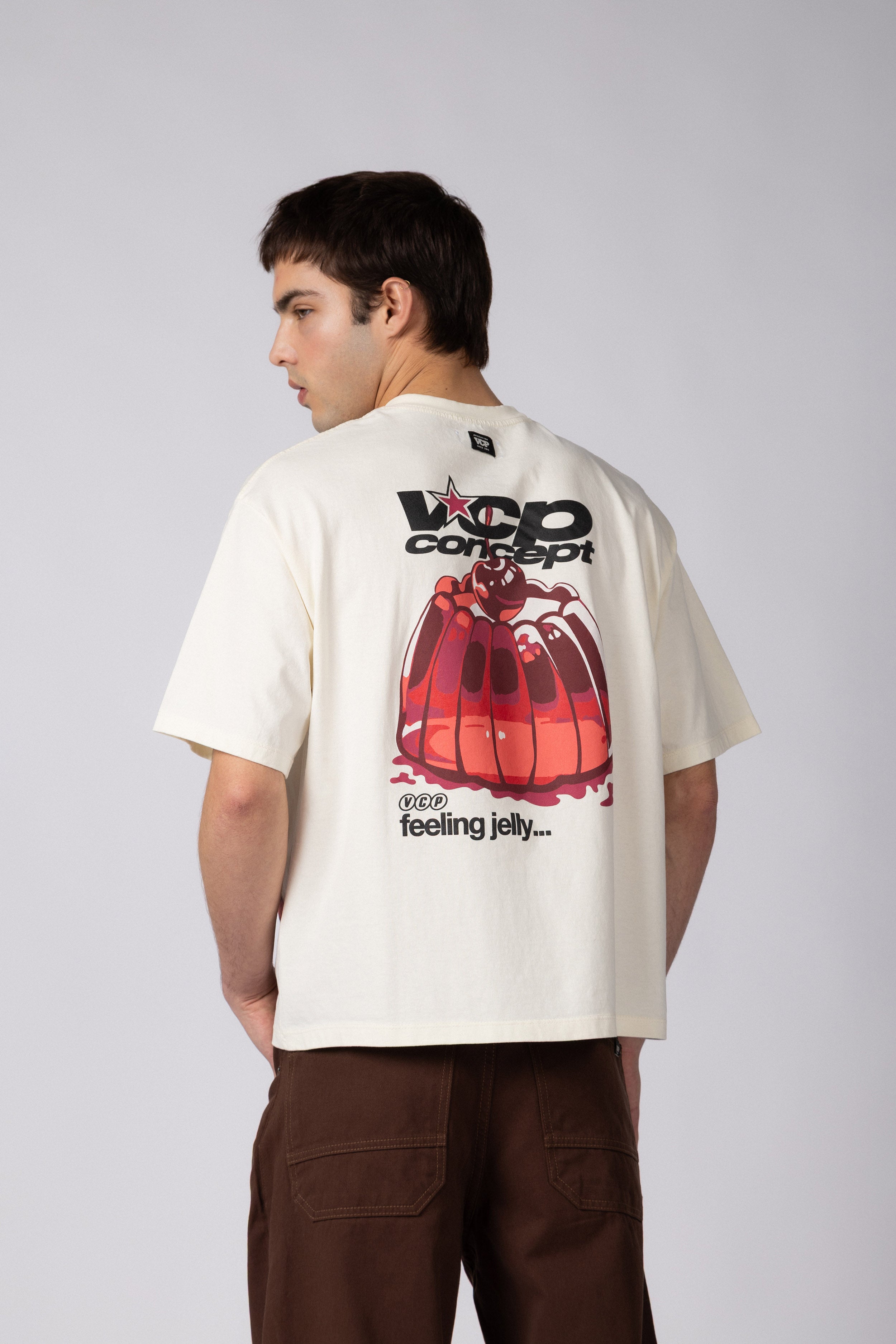 Remera Boxy XN Jelly Crudo