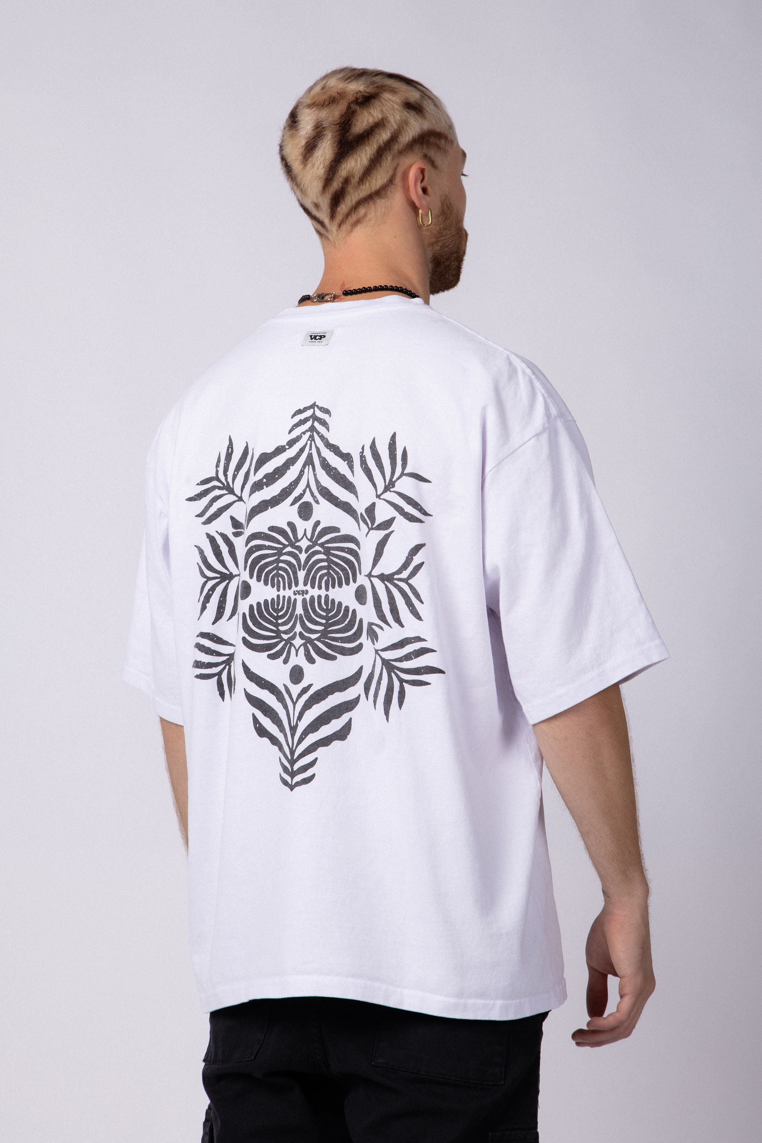 Remera Over Rhy Kalos Blanca