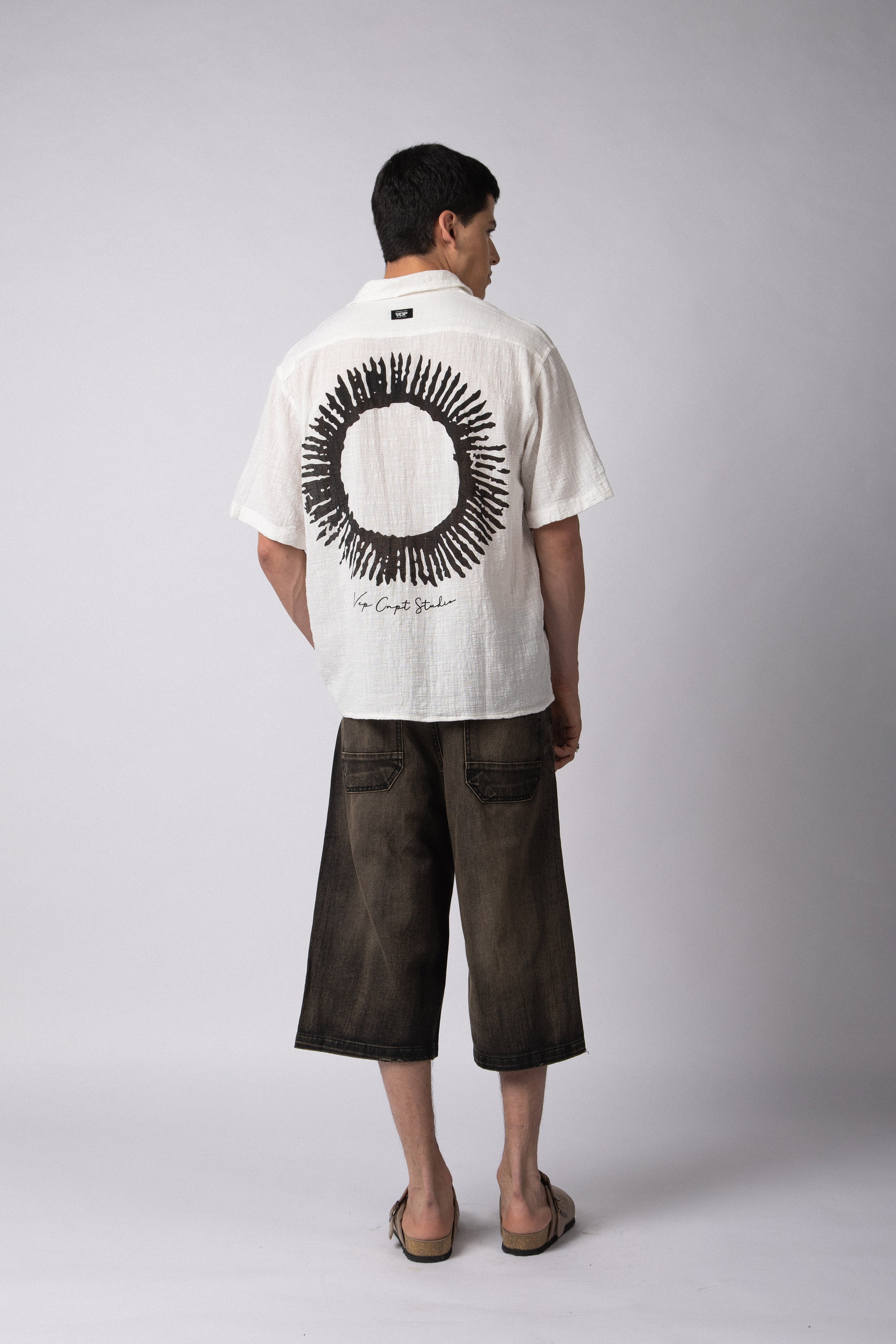 Camisa Manga Corta Lino VN Killa