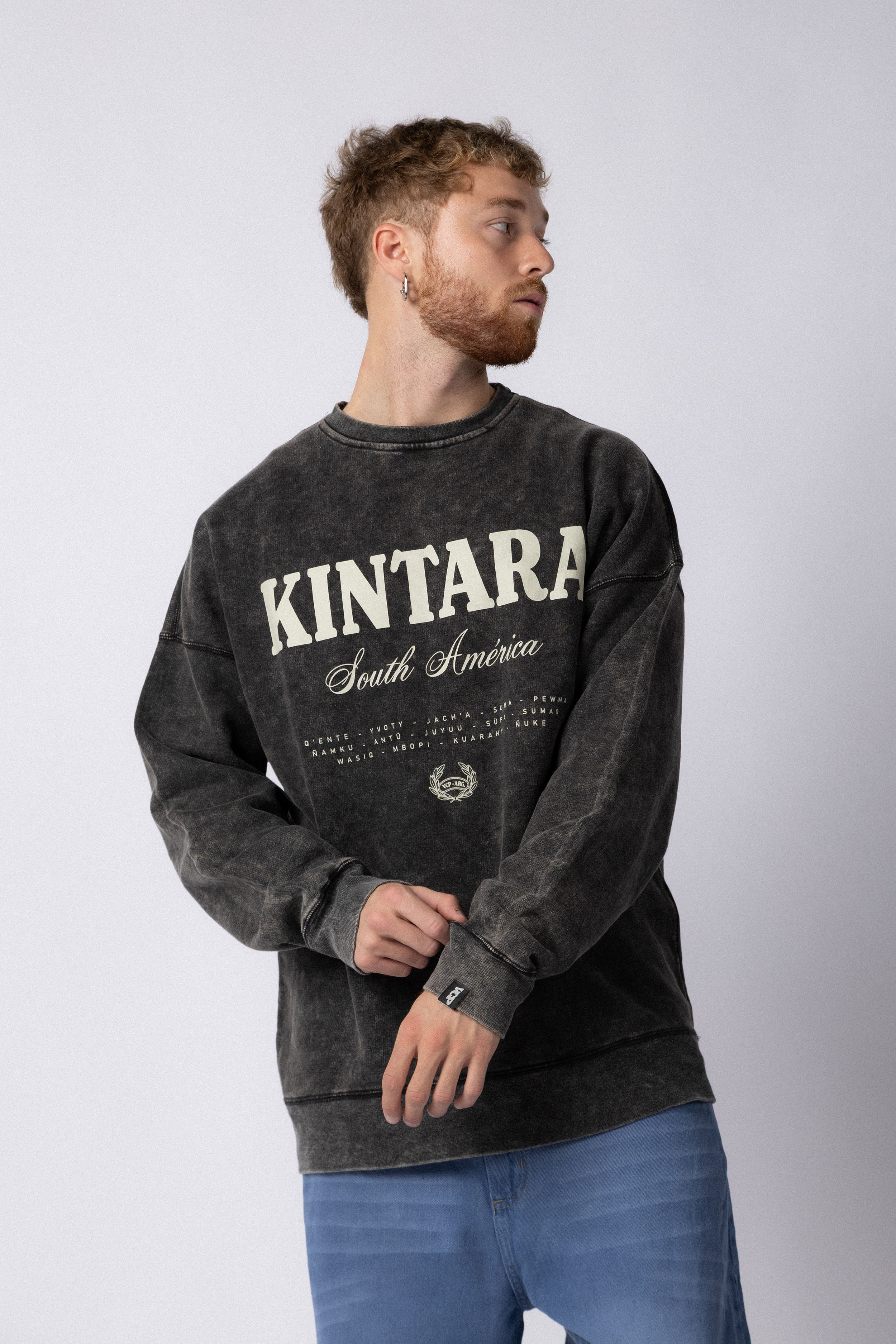 Buzo Over Pyur Kintara Negro